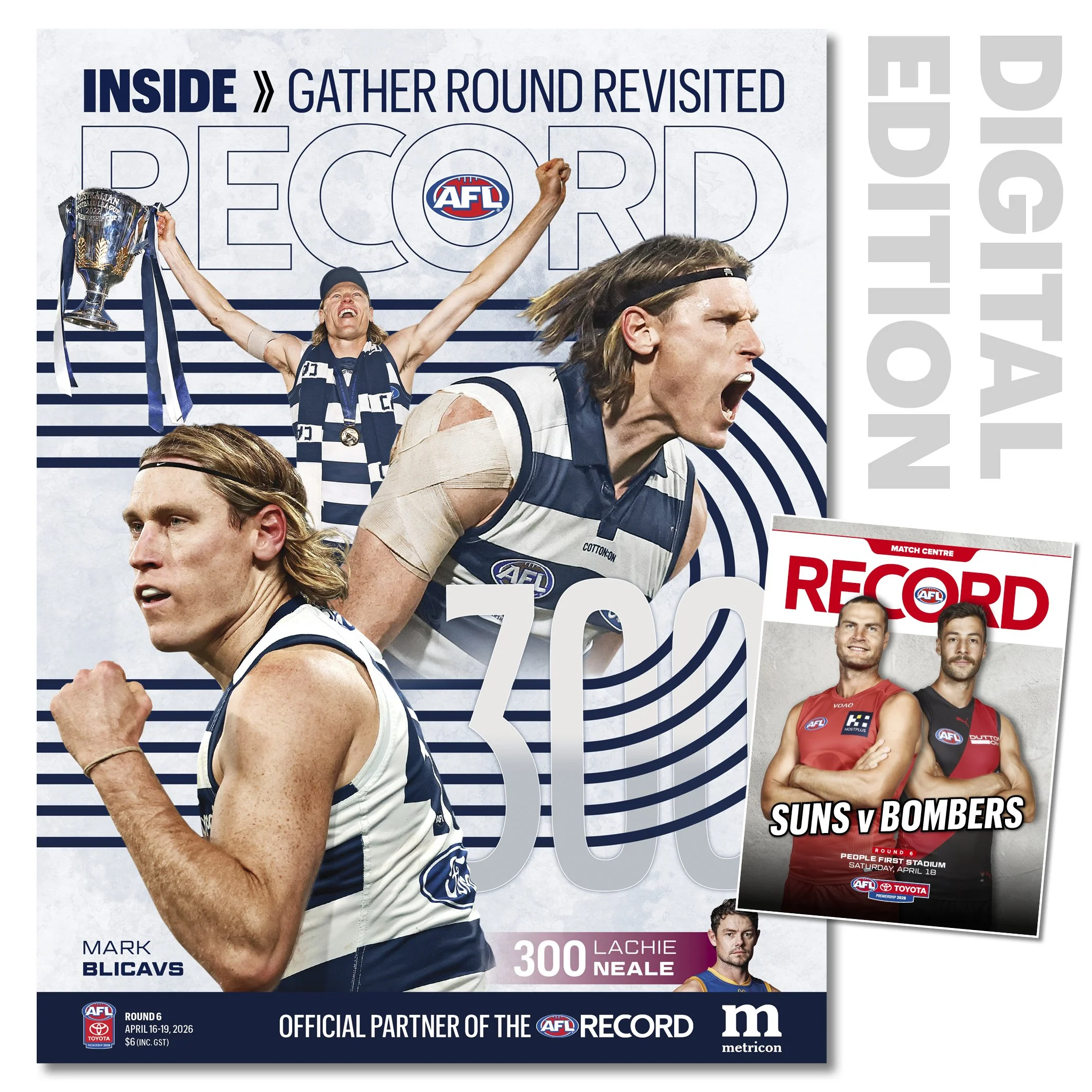 2026 AFL Record Round 6 - Gold Coast v Essendon (Digital Download)