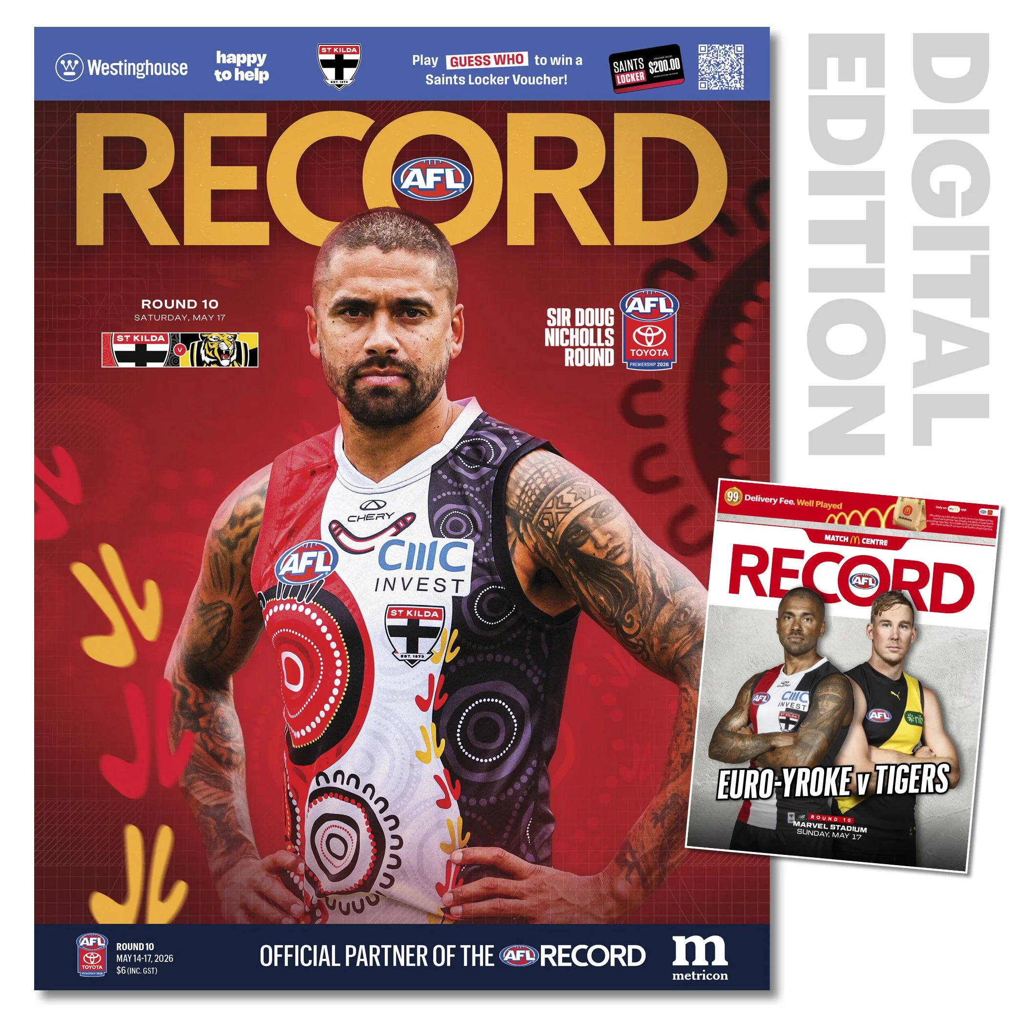 2026 AFL Record Round 10 -  St Kilda v Richmond (Digital Download)