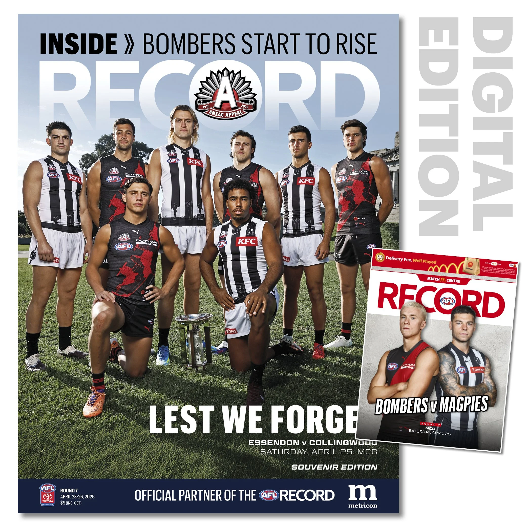 2026 AFL Record Round 7 - Essendon v Collingwood (Digital Download)