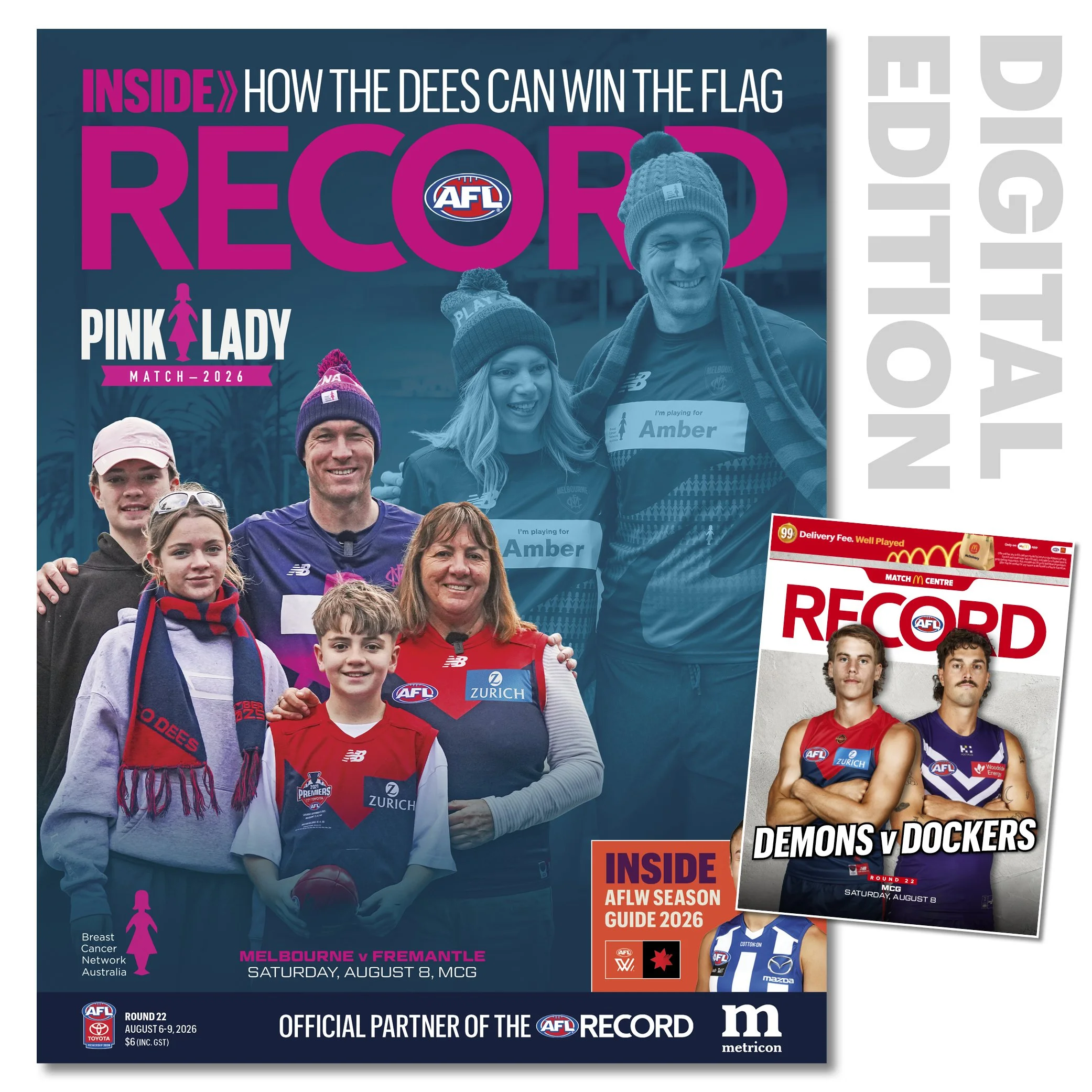 2026 AFL Record Round 22 - Melbourne v Fremantle (Digital Download)