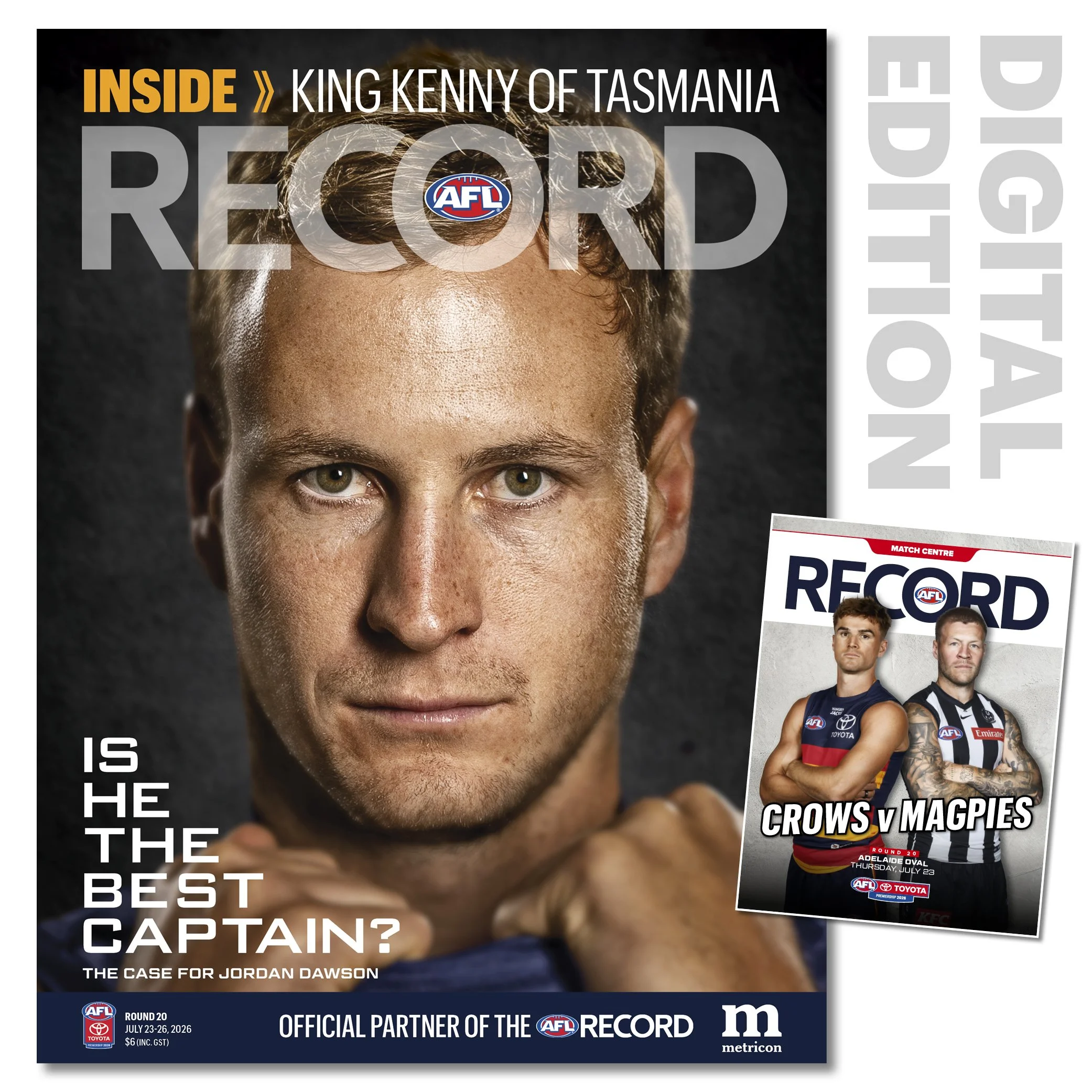 2026 AFL Record Round 20 - Adelaide v Collingwood (Digital Download)