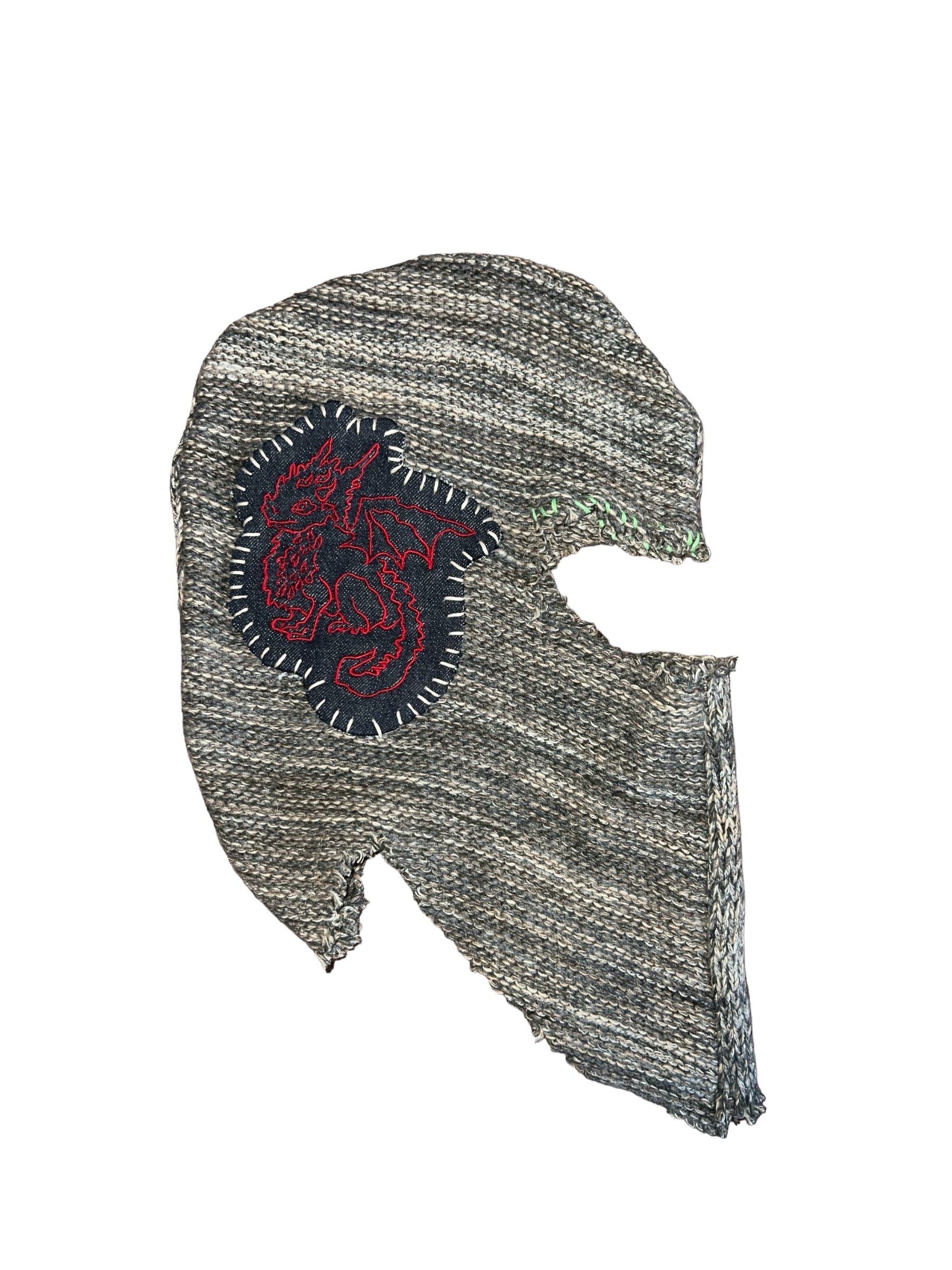 Knitted Dragon Balaclava