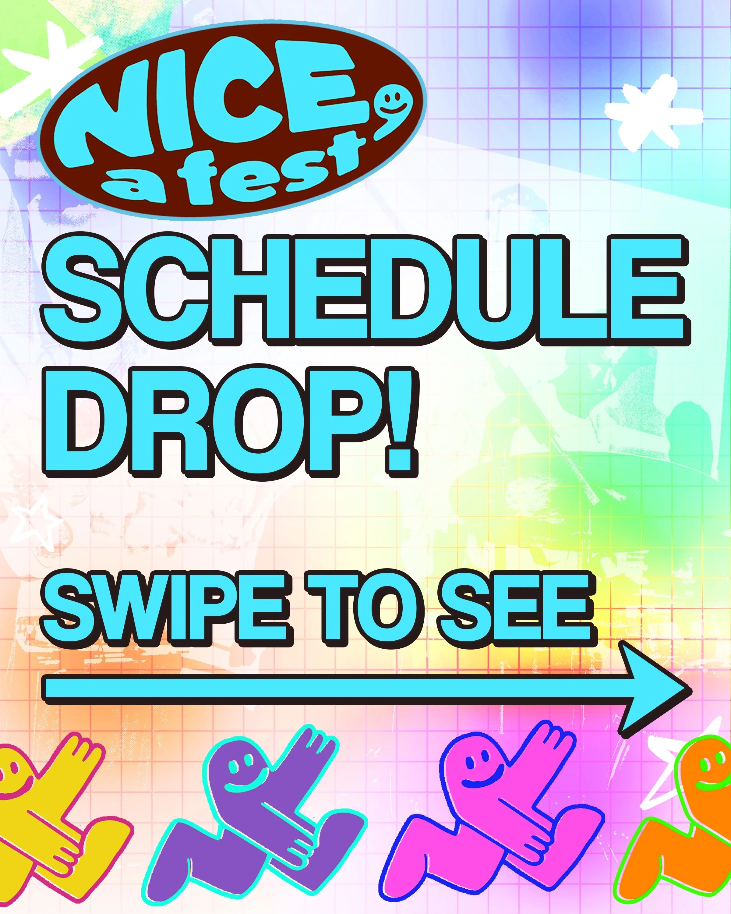 Your 2026 NICE Schedule is LIVE! 🙂 Swipe to start planning your own @niceafest adventure 🫡🗓️

Ticket prices go up to the final tier on Friday, don&rsquo;t miss your chance to get yours and we will see you next weekend! 🔗niceafest.com 🙂🎟️