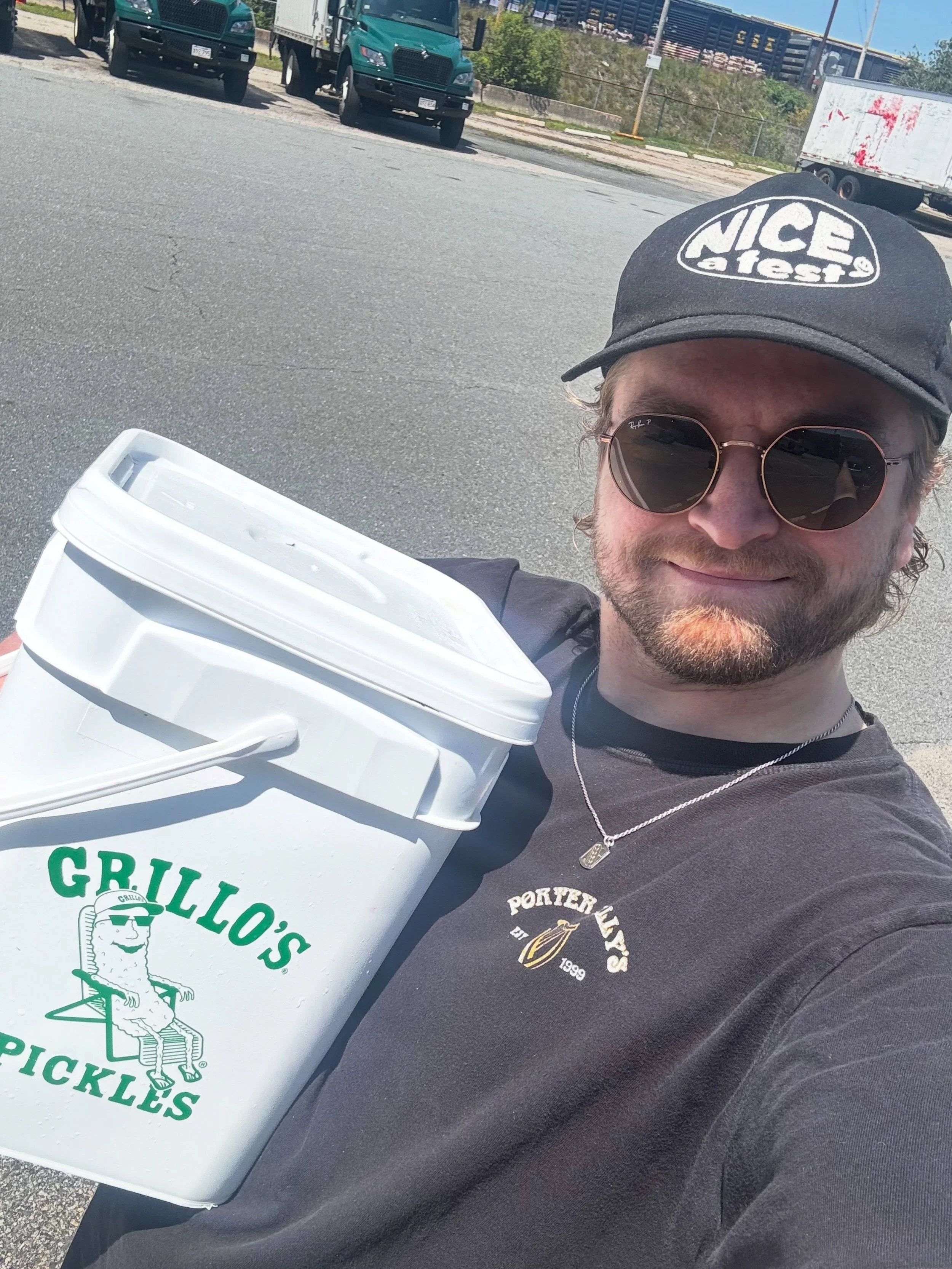 Oh you thought we forgot the pickles? THINK AGAIN! 

@grillospickles spears and picklebacks available at the @crystalballroomsomerville whiles supplies last this weekend 🙂🥒