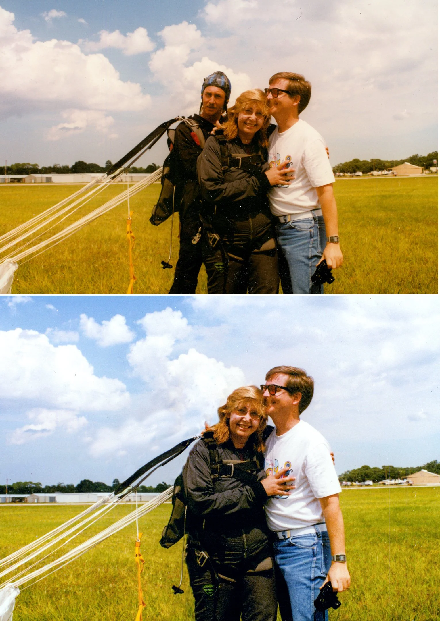 Removing a person from a photo