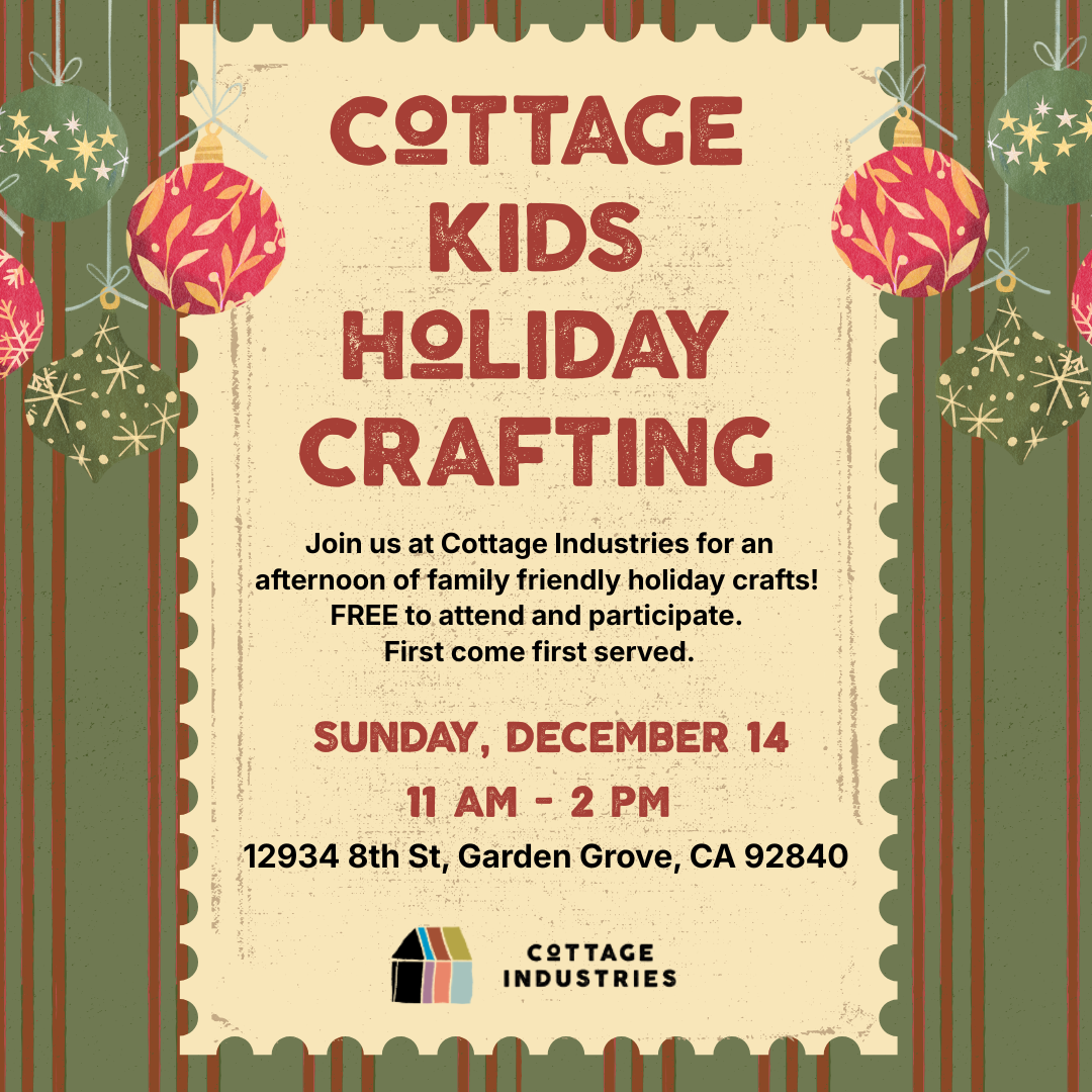 Cottage Kids Holiday Crafting