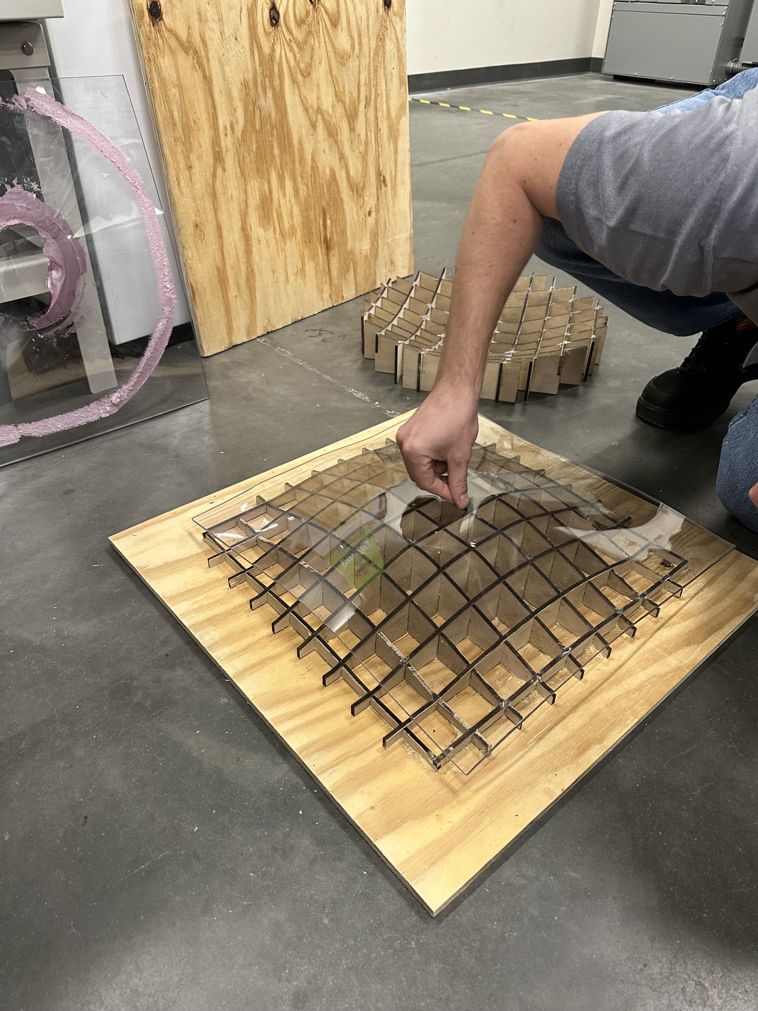 Thermoforming polycarbonate weapon