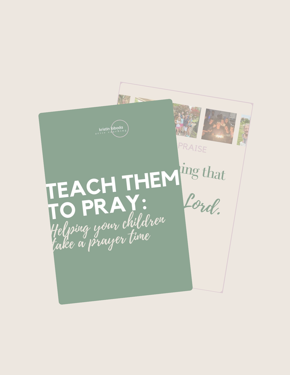 Teach Them to Pray guide