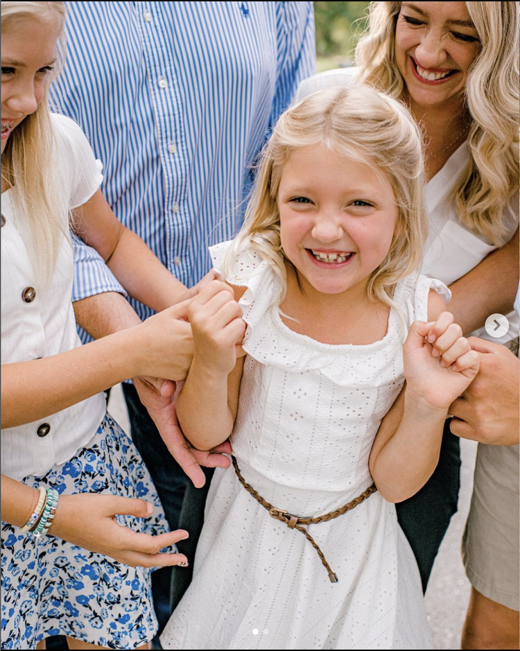 Kristin and her family
