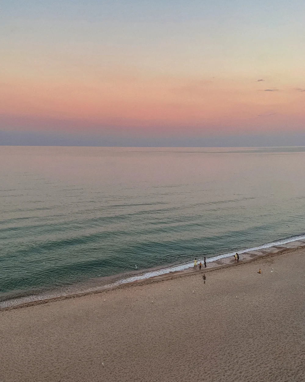 Beach at sunset