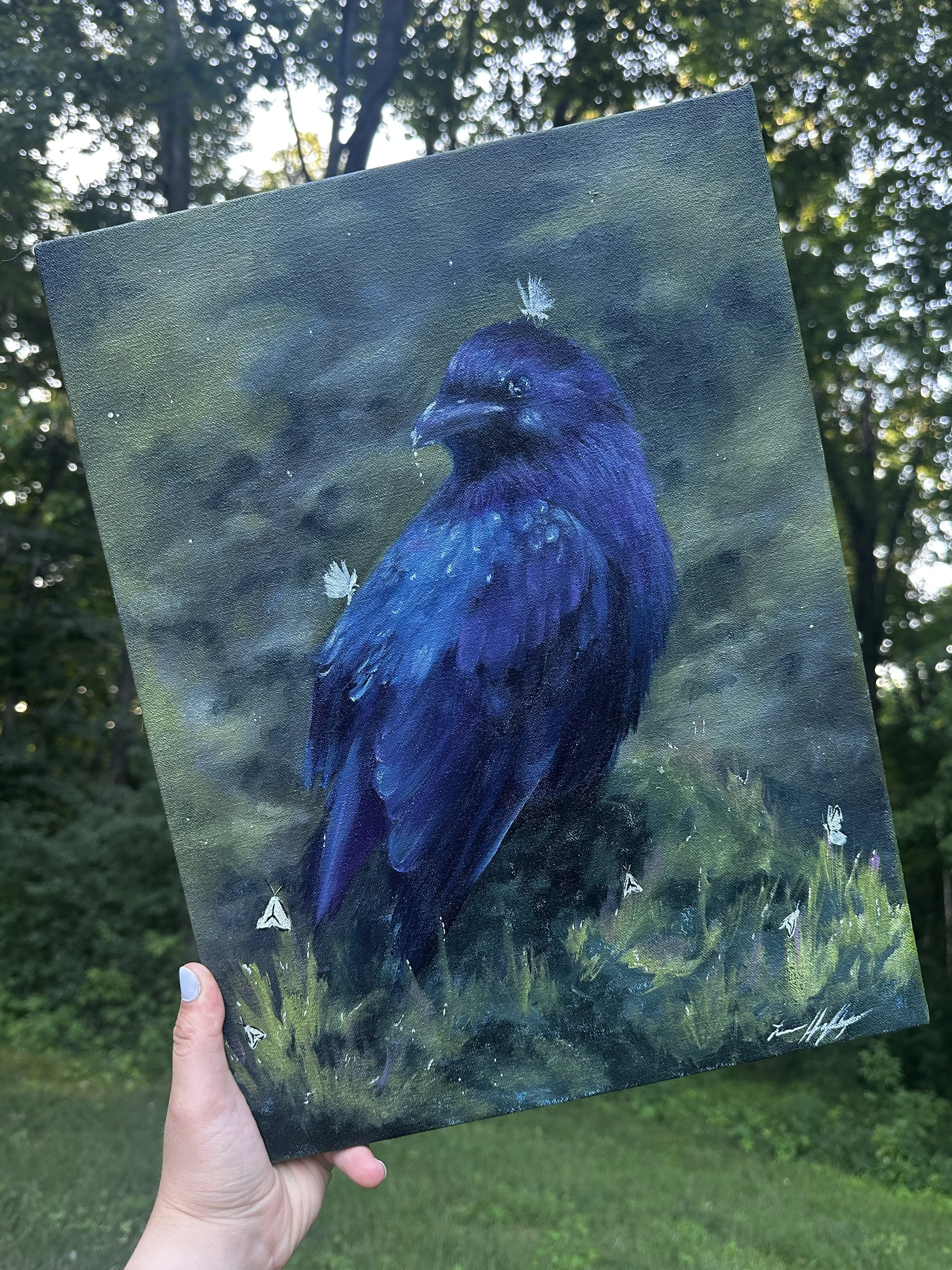 Gentle Darkness - Original Acrylic
