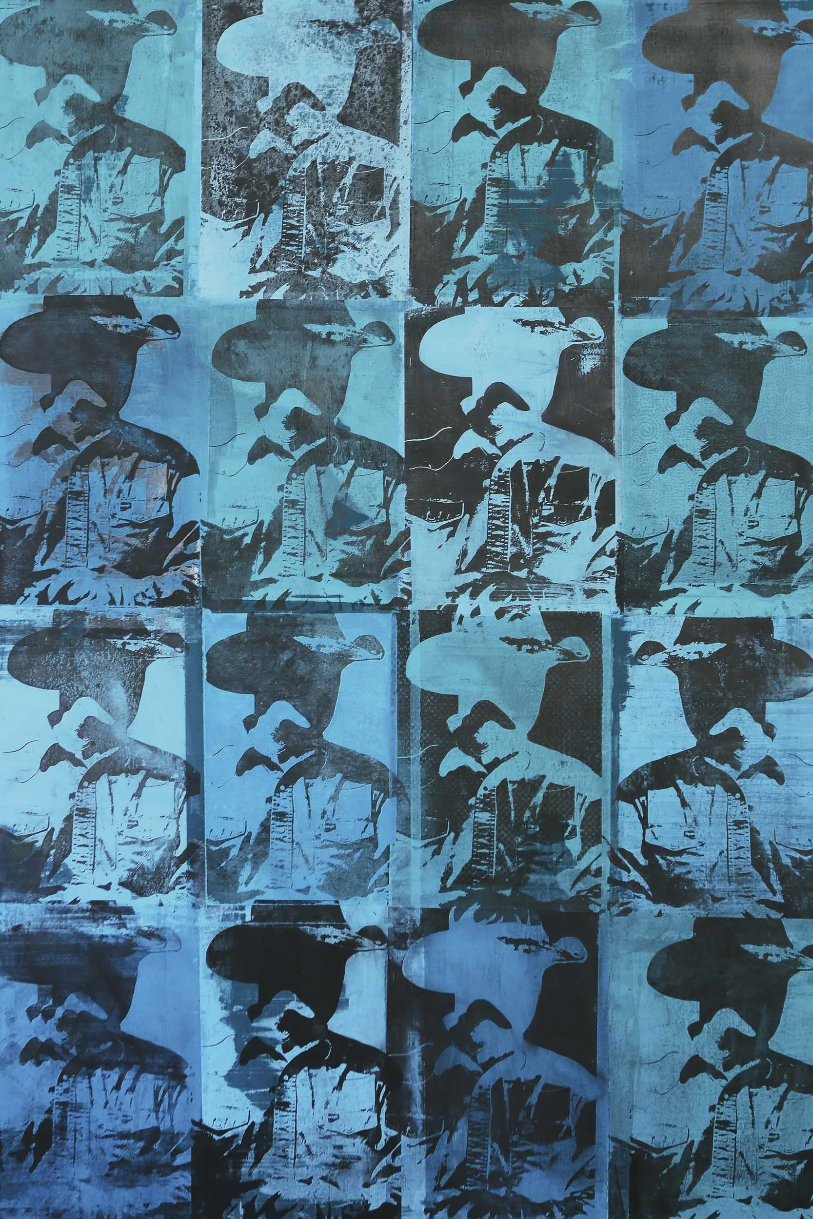 8MM | Blue Denim | 60 x 40 in | SOLD