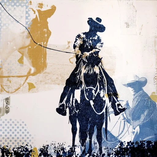 Lasso My Love II | 20 x 20 in | SOLD