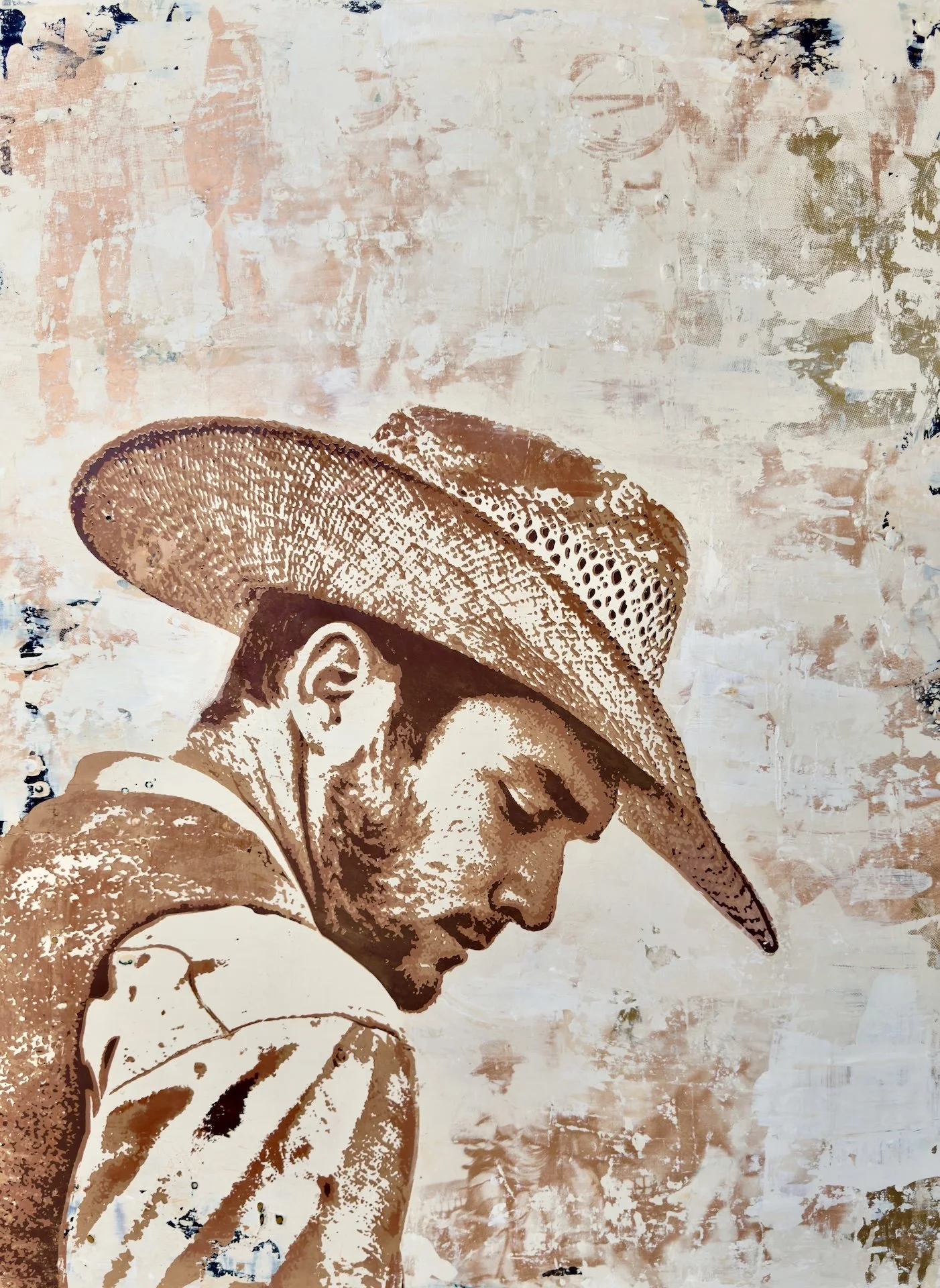 "The Quiet Between" | 48 x 36 in 
