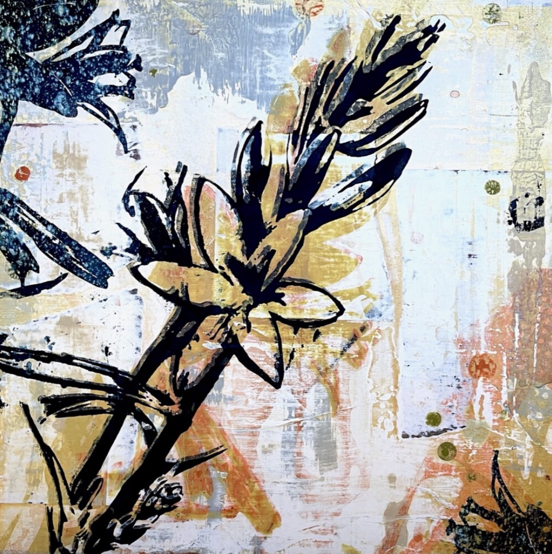 All A Bloom IV | 14 x 14 in | SOLD