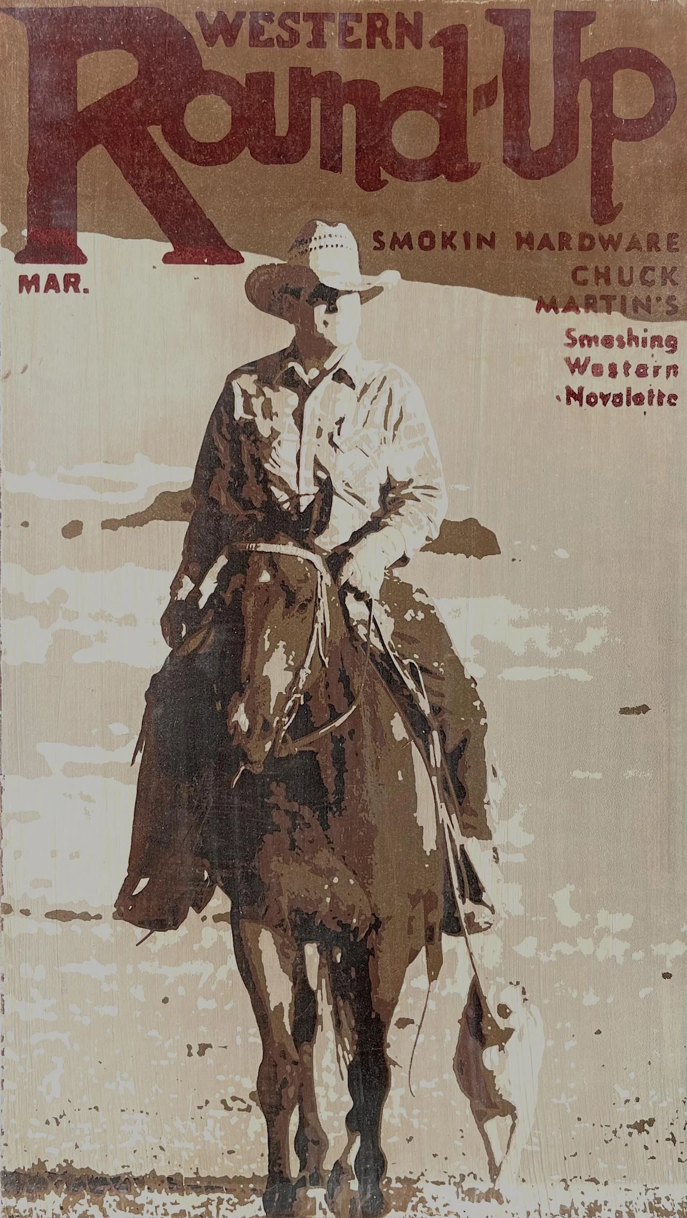 Western Tales VII | 14 x 7 in  | SOLD