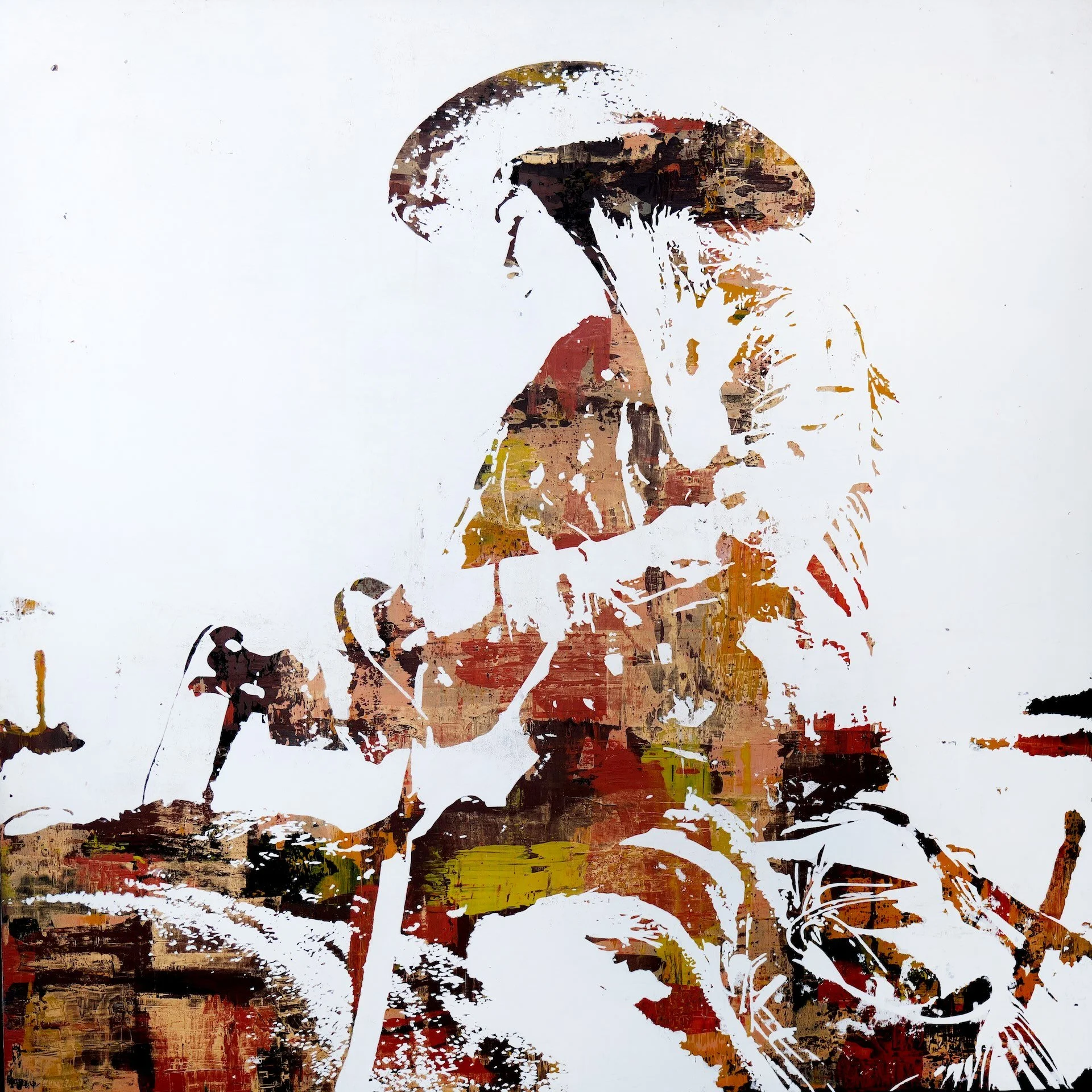 "Where She Belongs" | 36 x 36 in 