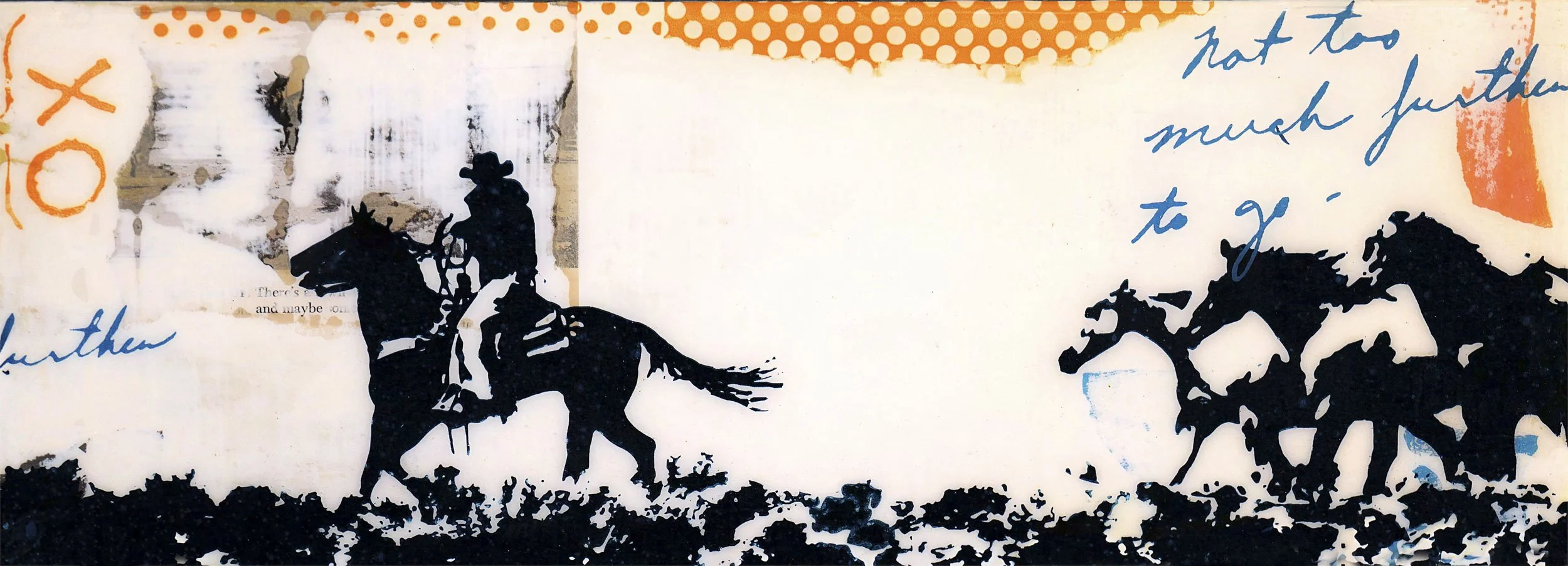 Not Too Much Further to Go | 18 x 6.5 in | SOLD
