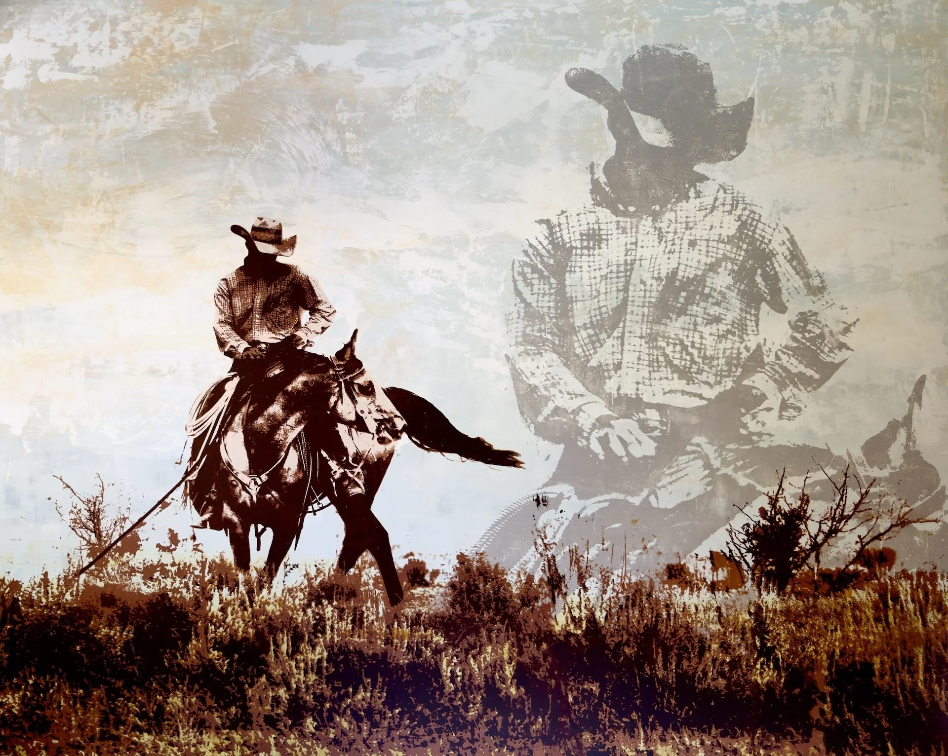 "The Turn Around" | 72 x 90 in | SOLD
