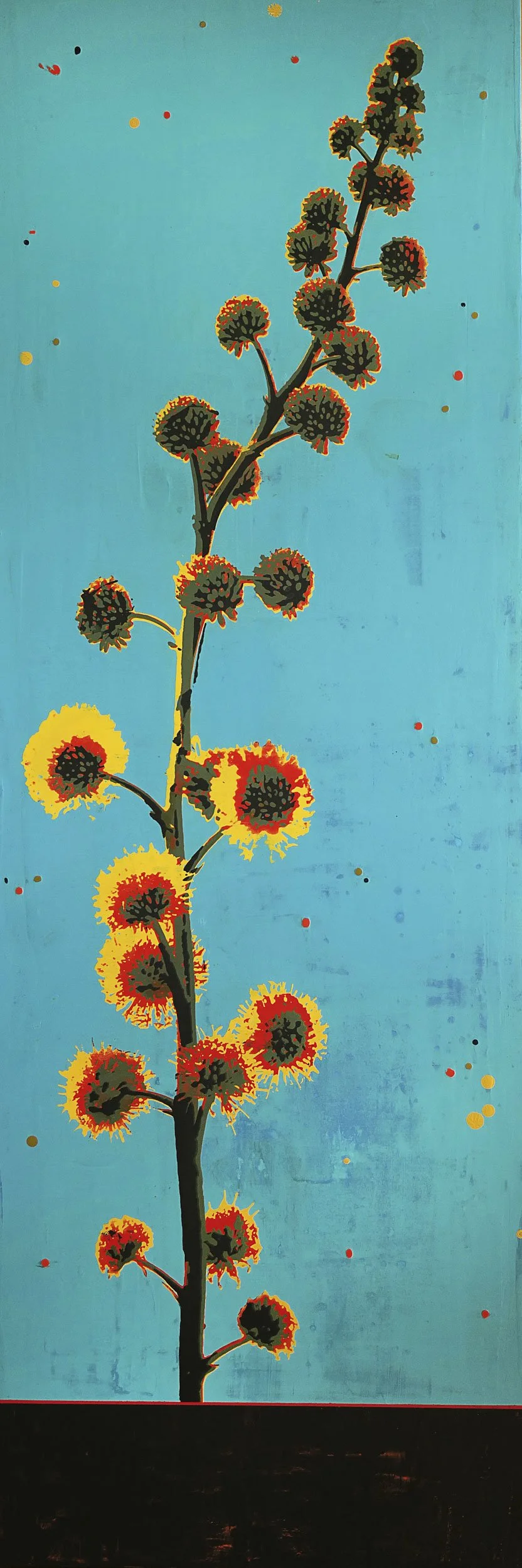 Reaching to the Sun | 60 x 20 in | SOLD