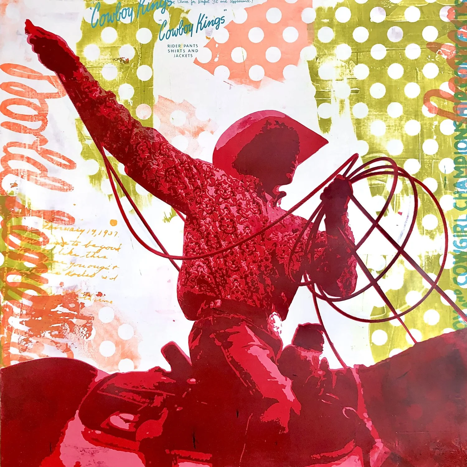 Spring Fever | 30 x 30 in | SOLD