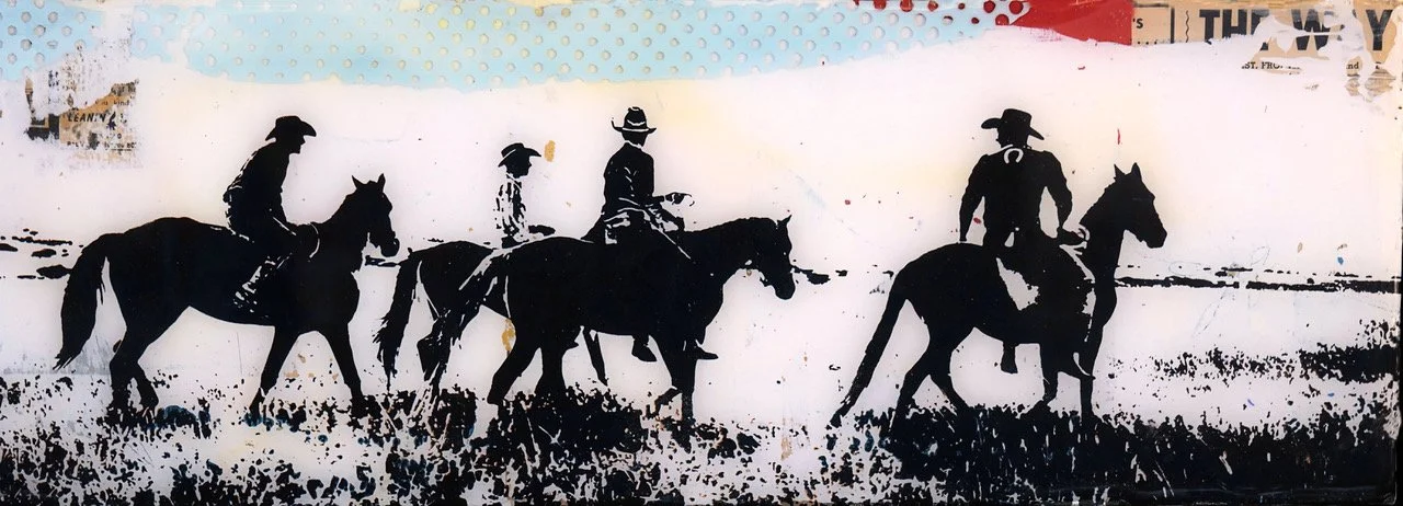 Sunday Ride: The Way | 6.5 x 18 in | SOLD