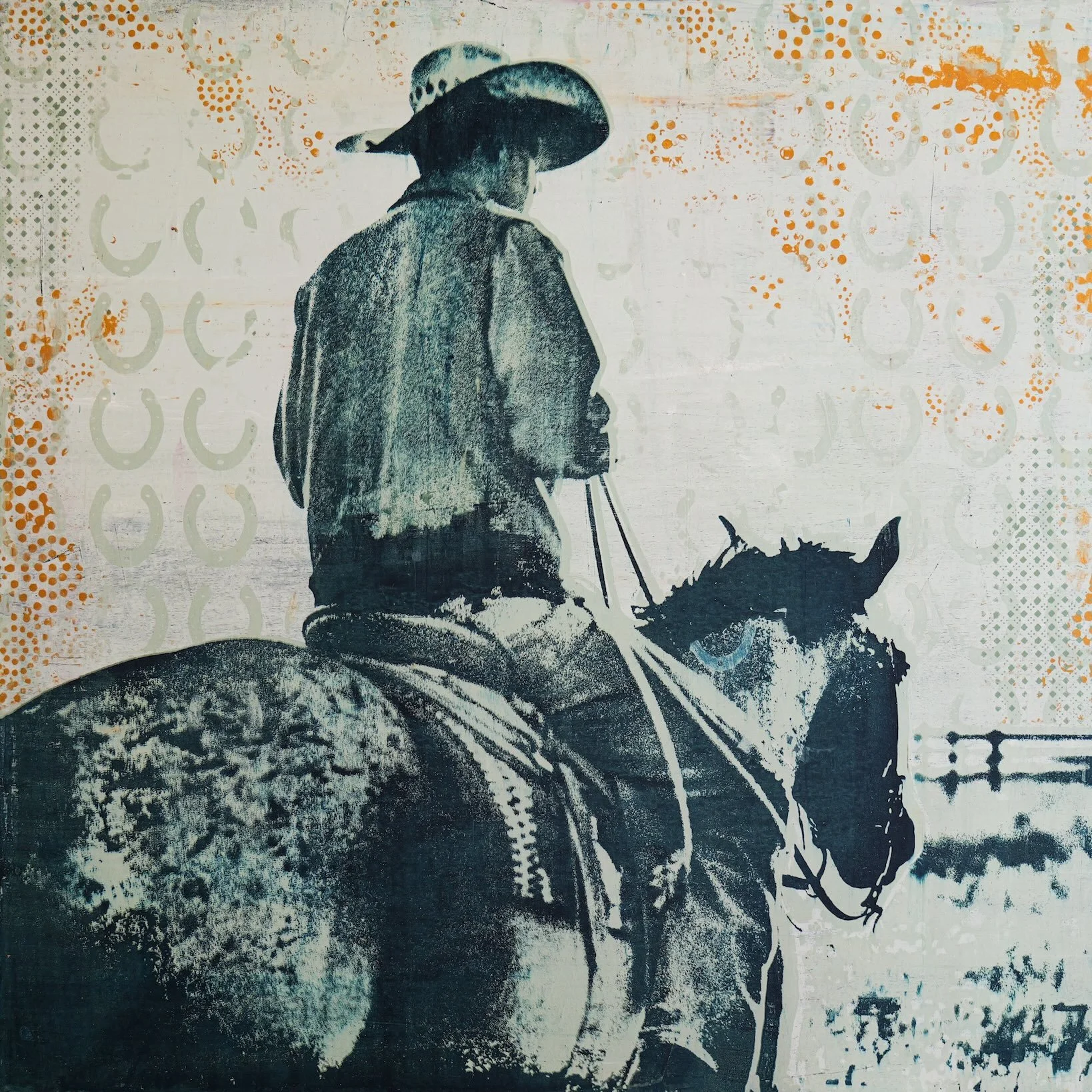"Homeward I" | 24 x 24 in 