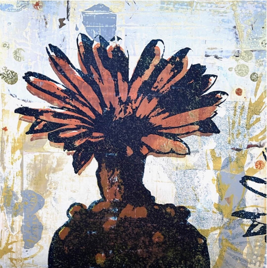 All A Bloom III | 14 x 14 in | SOLD