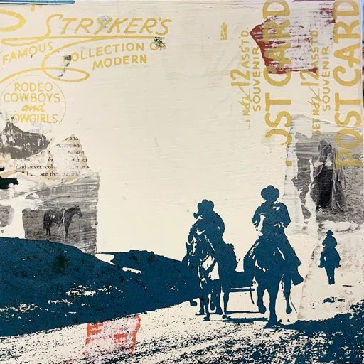 Old Time Western | 10 x 10 in | SOLD