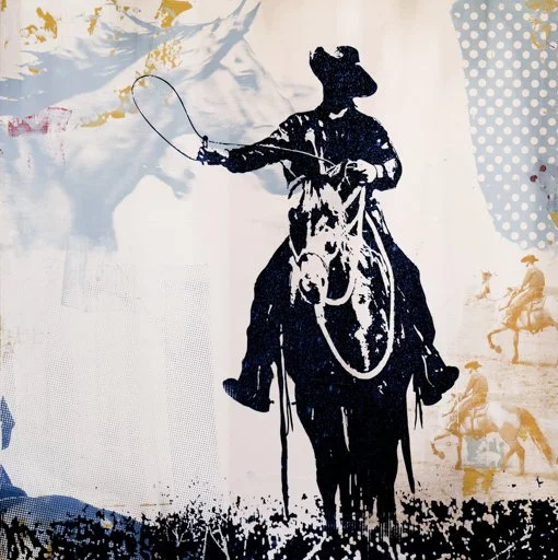 Lasso My Love I | 20 x 20 in | SOLD