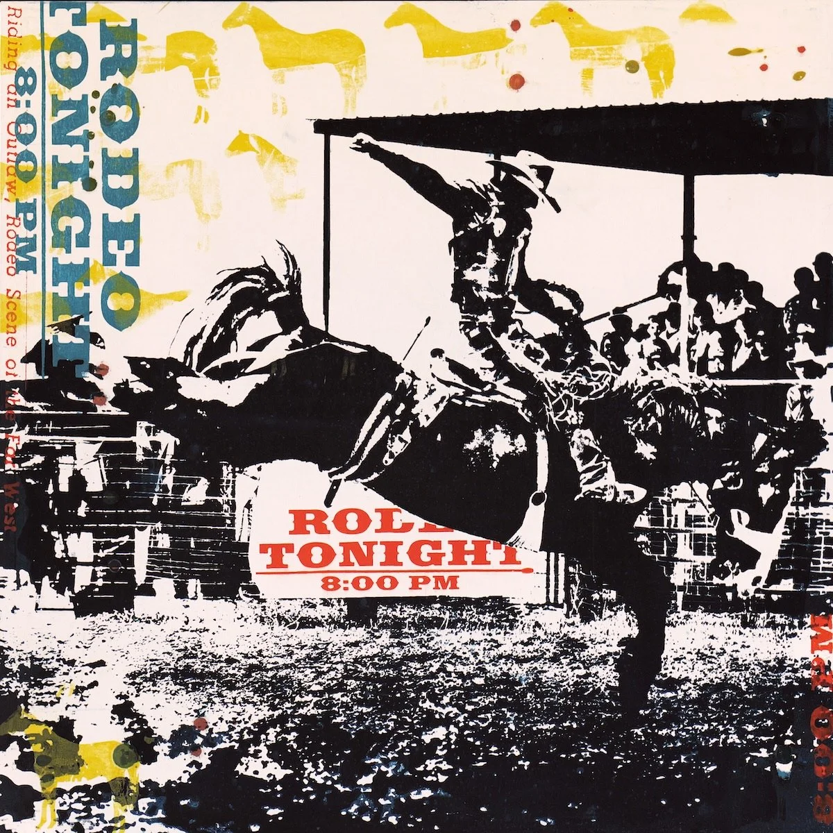 "Living in Rodeo Time II" | 16 x 16 in | Available - Altamira Fine Art, Scottsdale AZ