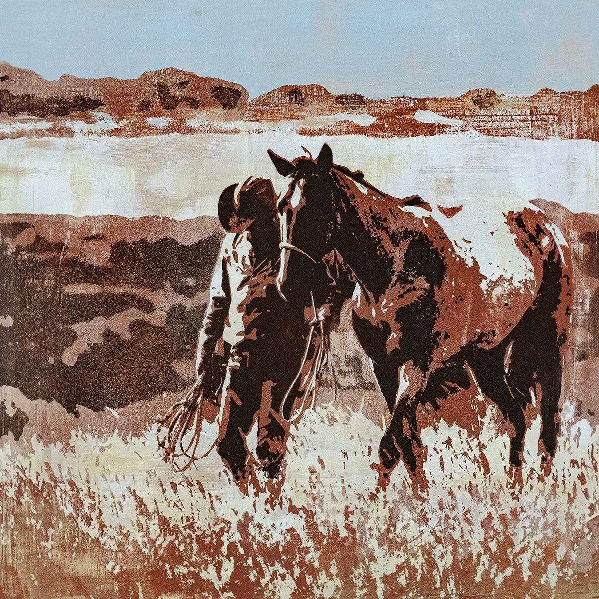 One Fine Day | 40 x 40 in | SOLD