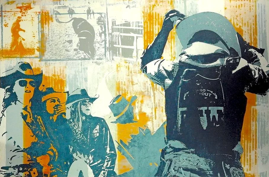 It's Rodeo Time | 48 x 72 in | SOLD