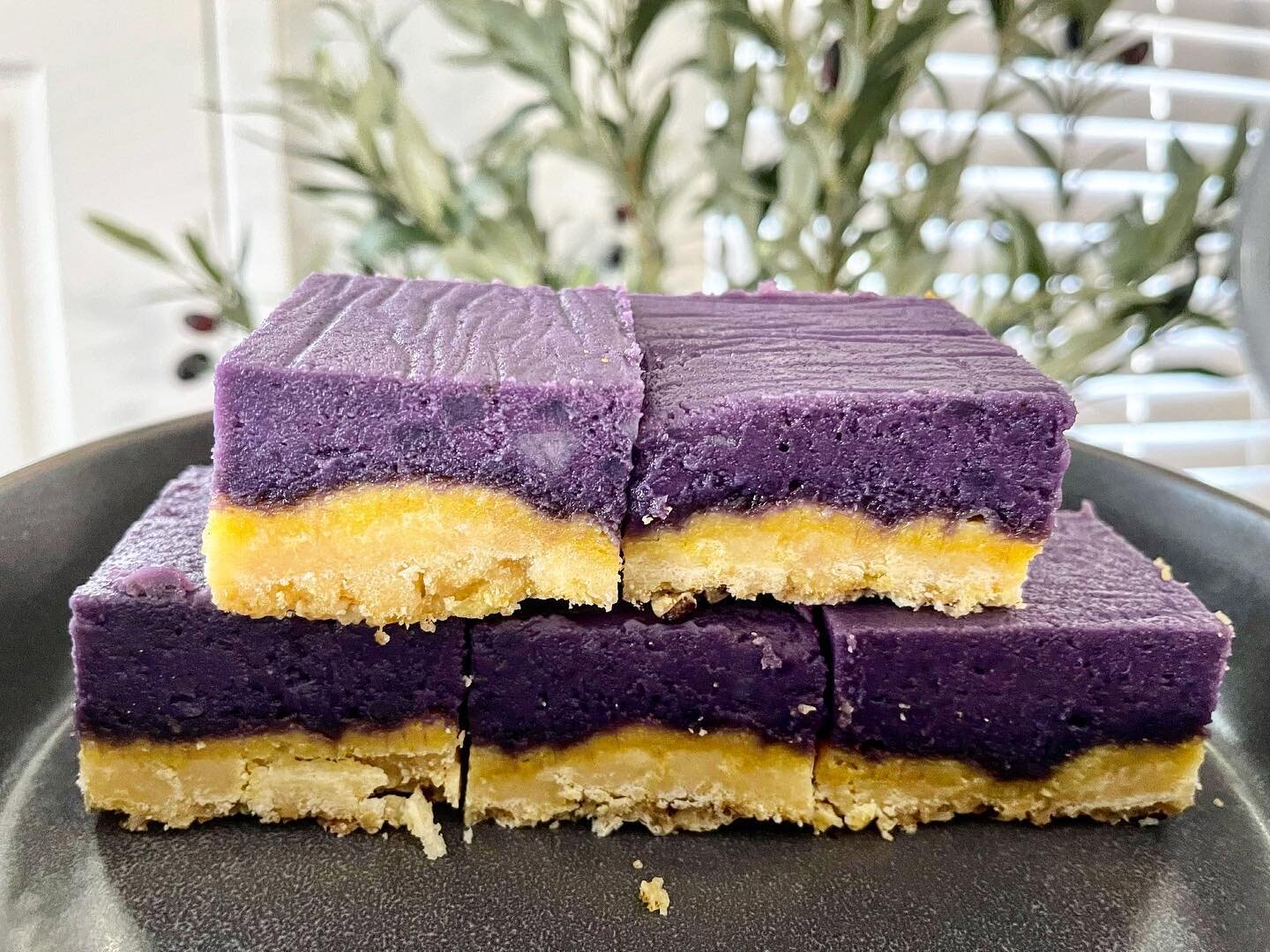 DESSERT OF THE WEEK: Okinawan Sweet Potato Crunch 🍠

Available this week only in our takeout window, this dessert showcases our Okinawan heritage. We will have a limited supply this week so come early to get yours! These are first come first serve👍