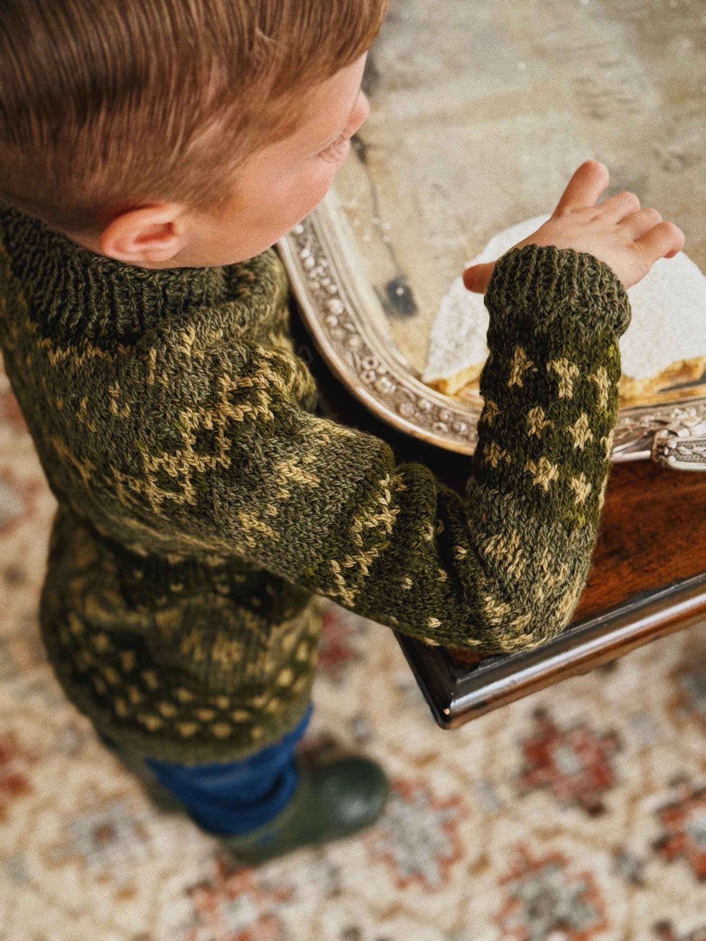 There are only a handful of material possessions that I would say I&rsquo;m emotionally attached to. They&rsquo;re either family heirlooms, or something made by my grandmother. 

This little sweater is the latest and now at the top of the list. My gr