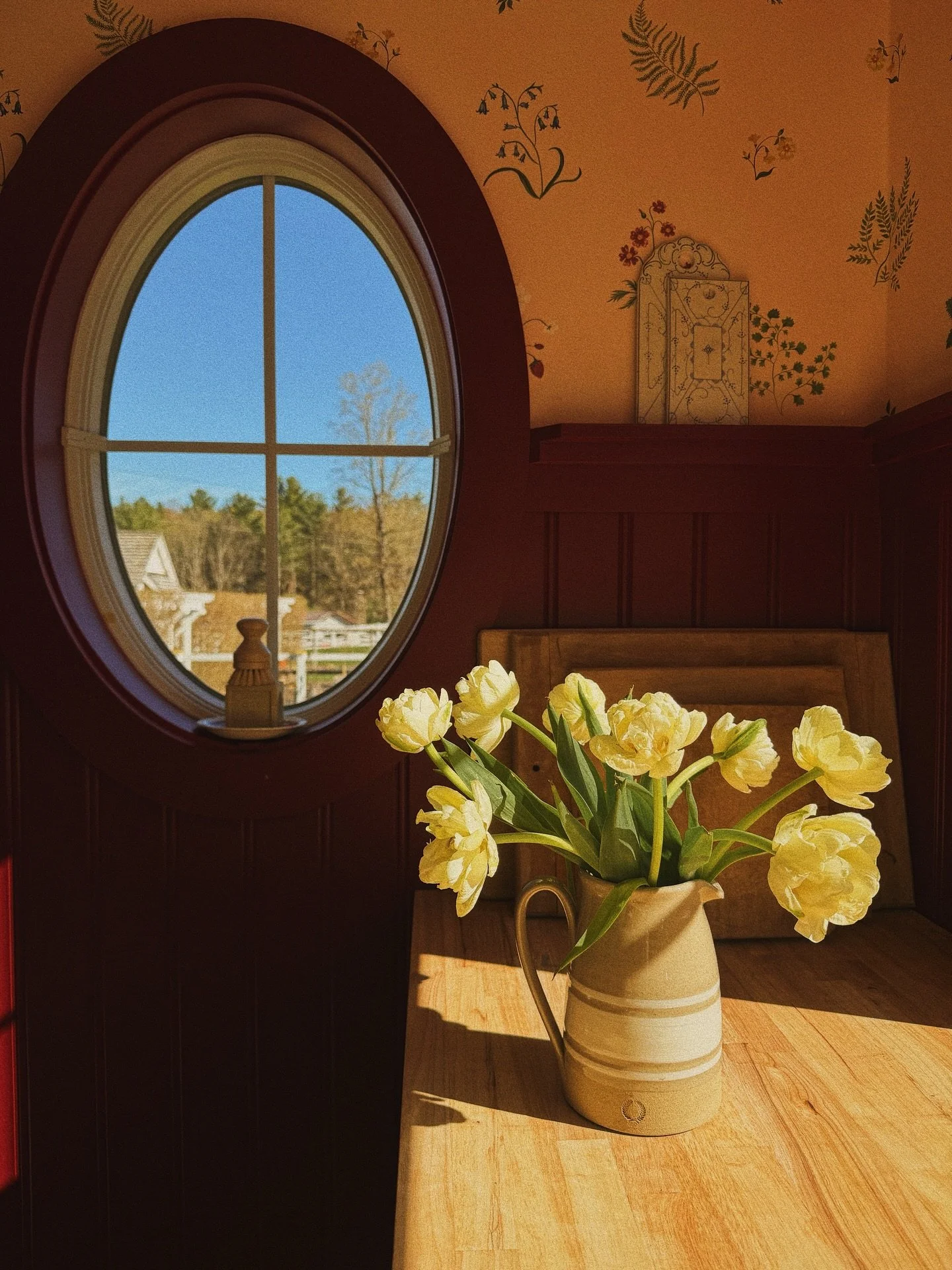 Spring is still slowly unfolding here in upstate New York and we&rsquo;re following its lead, spending a few hours here and there in the garden. Properly preparing each corner before the final frost date in mid-May.

Inside, we&rsquo;re flinging open