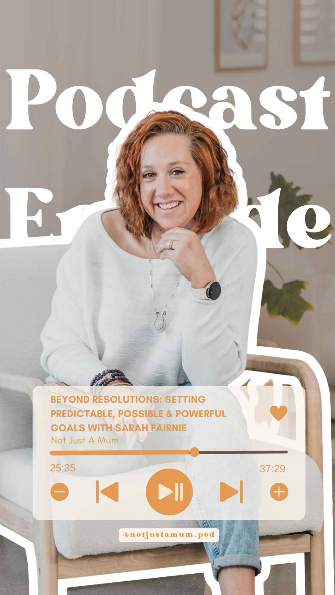 Beyond Resolutions: Setting Predictable, Possible &amp; Powerful Goals with Sarah Fairnie
