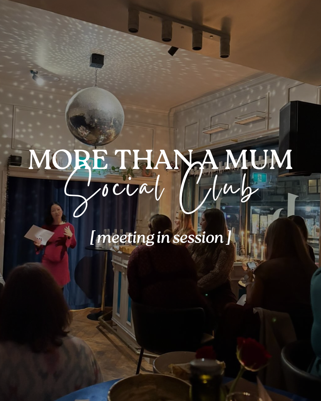 More Than A Mum Social Club: IRL Event Ticket
