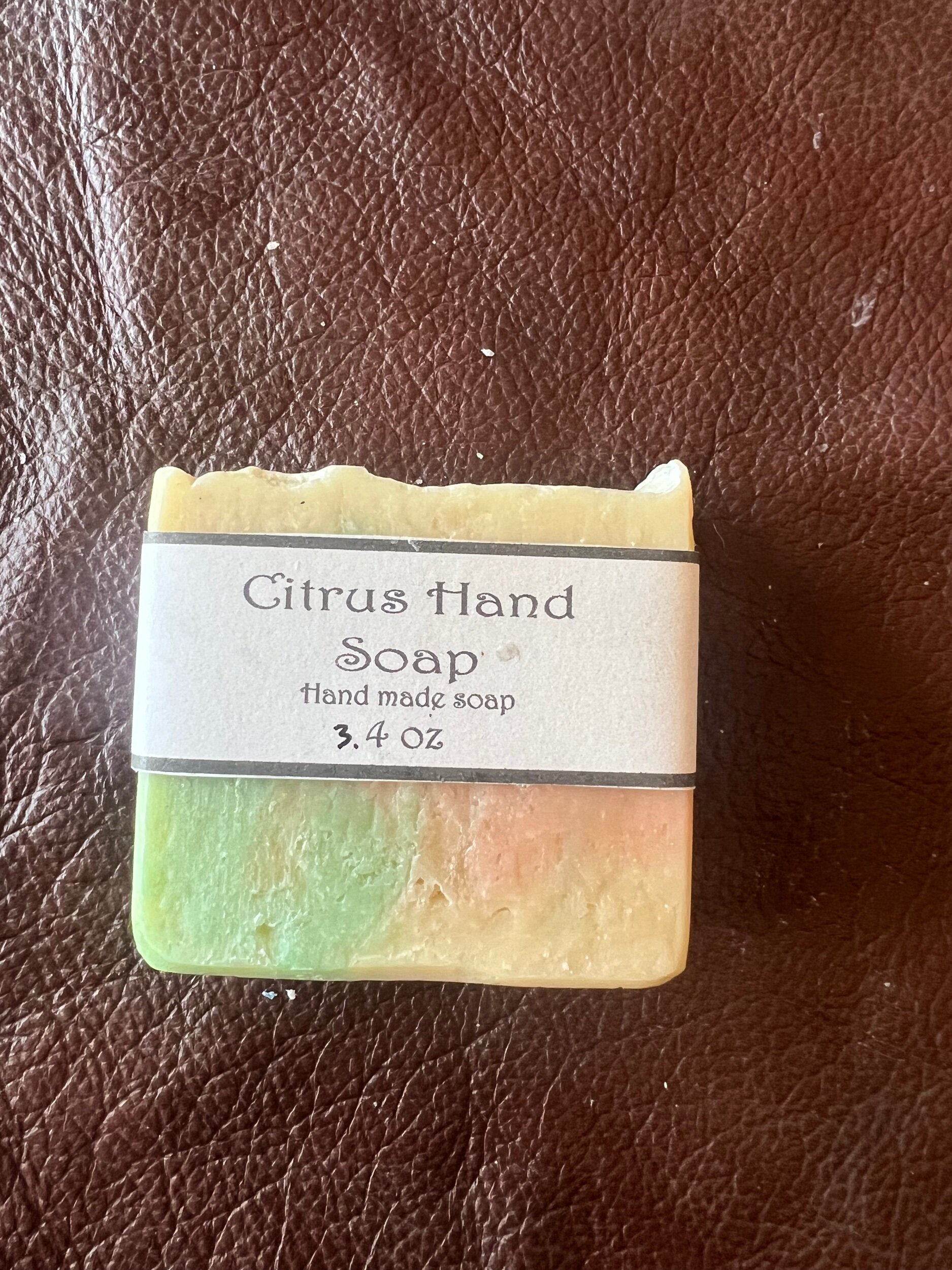 All natural hand made soap