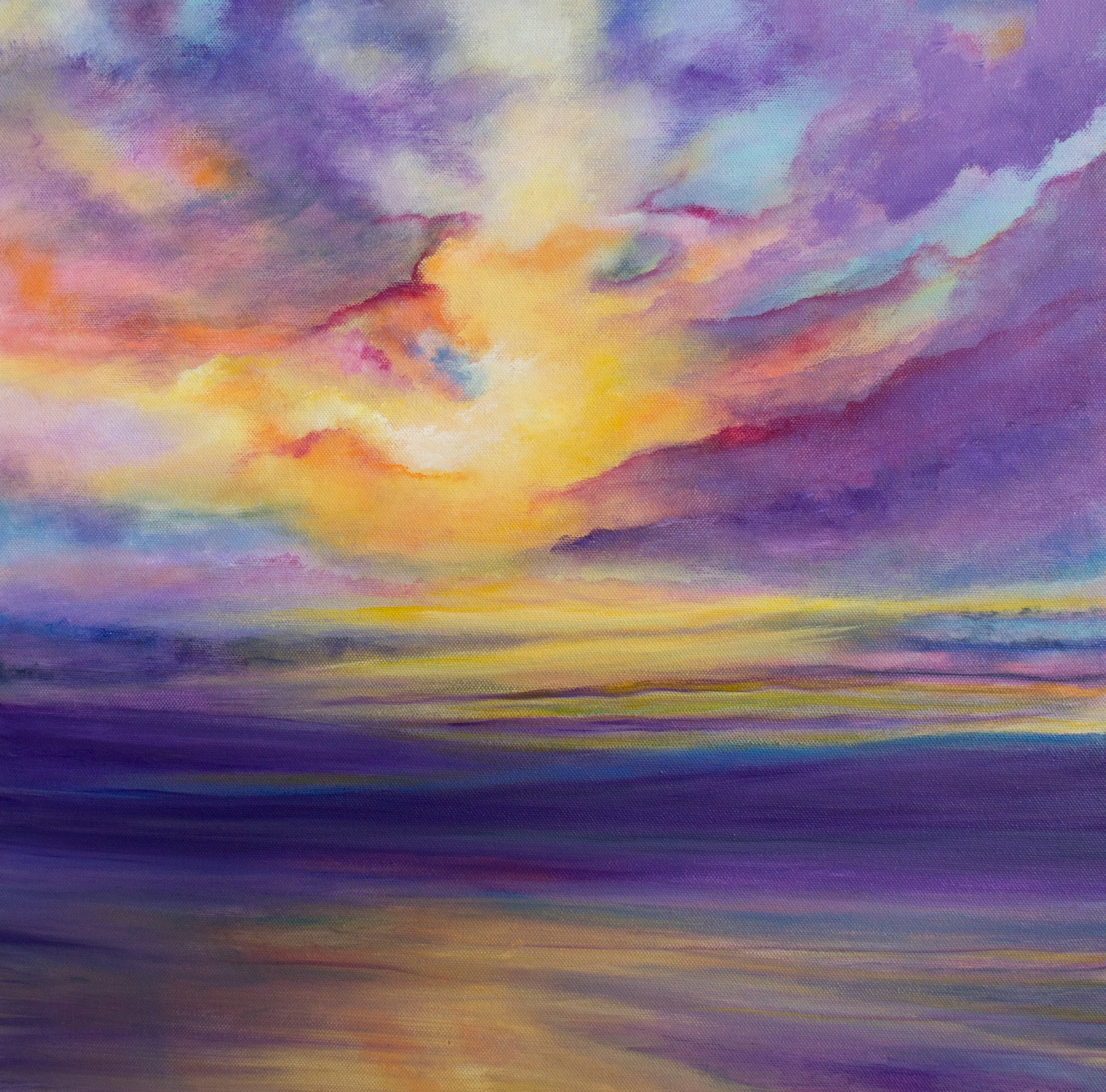 GLORIOUS SKY (20" x 20" x 1.5")
