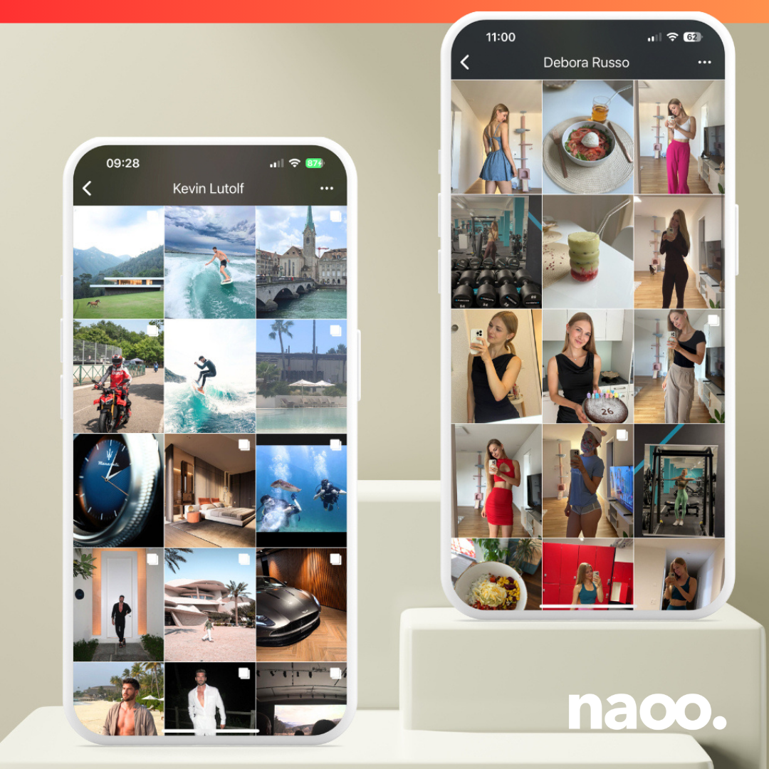 naoo lanciert Profile-Grid – Schweizer App erreicht nächsten Meilenstein im Social-Media-Wettlauf