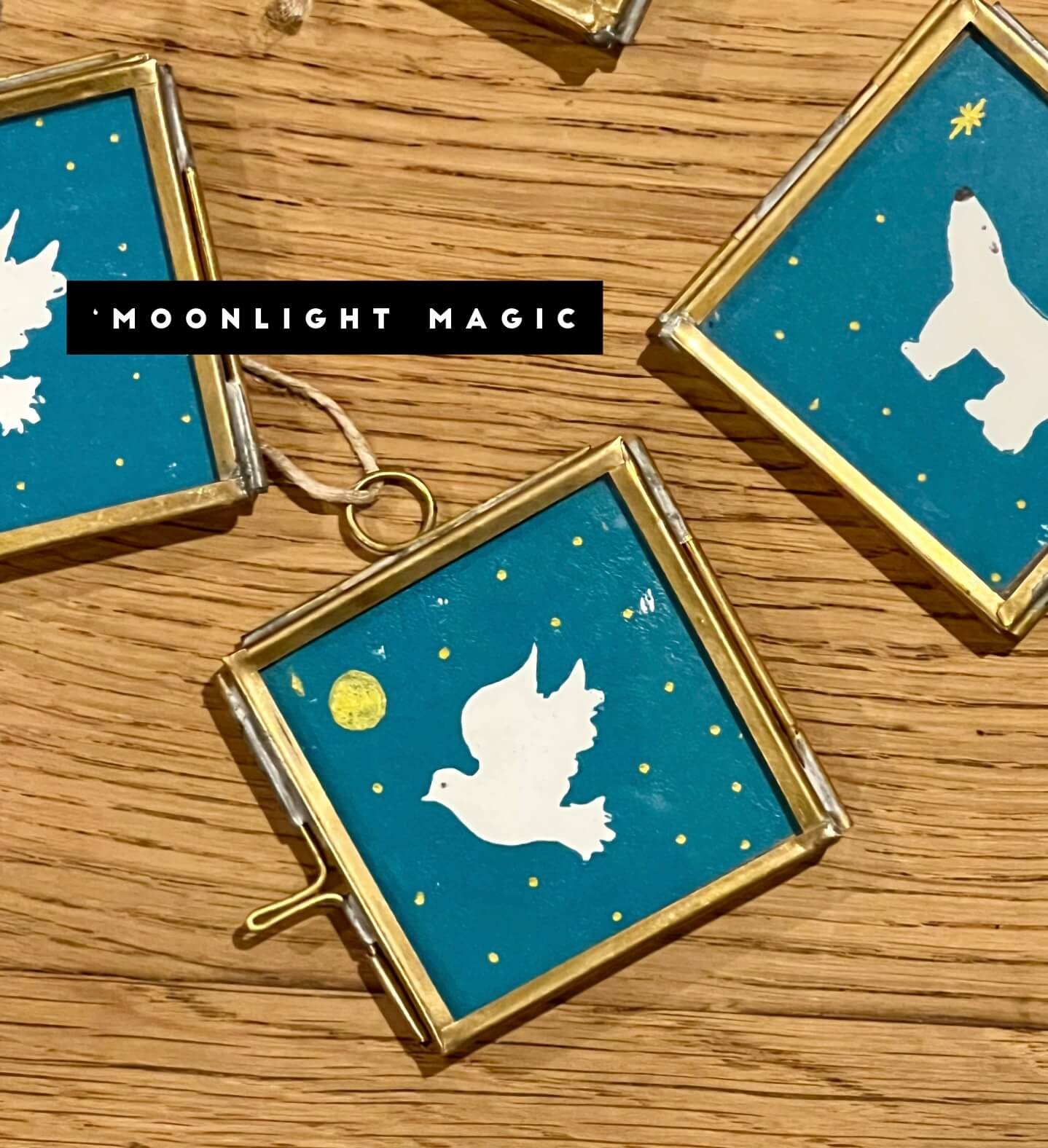 Latitude 50 Living Mini Lino Prints 2024. Moonlight Magic.jpeg