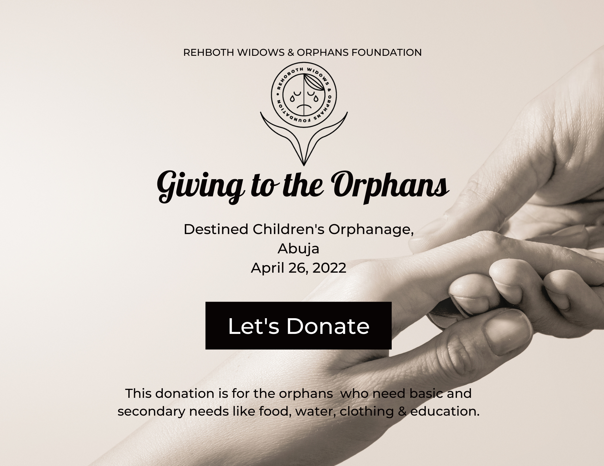 Orphans Event, April 2022