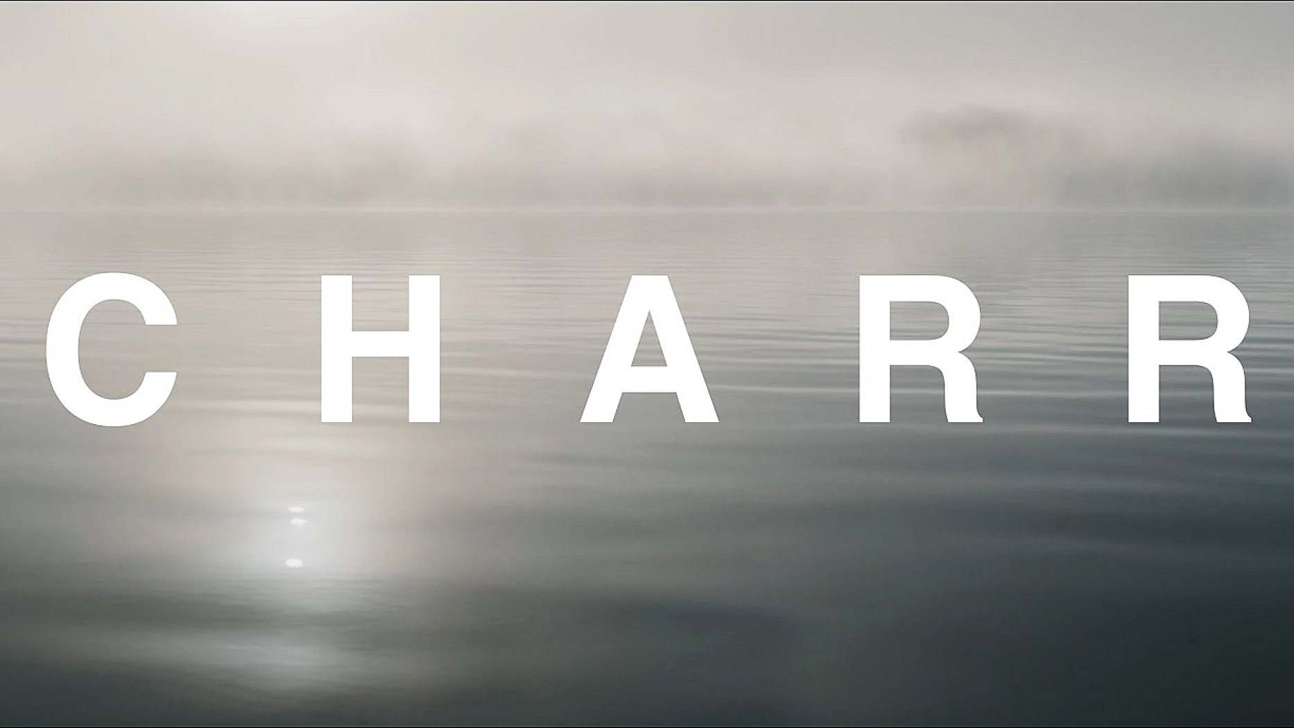 Opening screen for CHARR – a film by Dave George