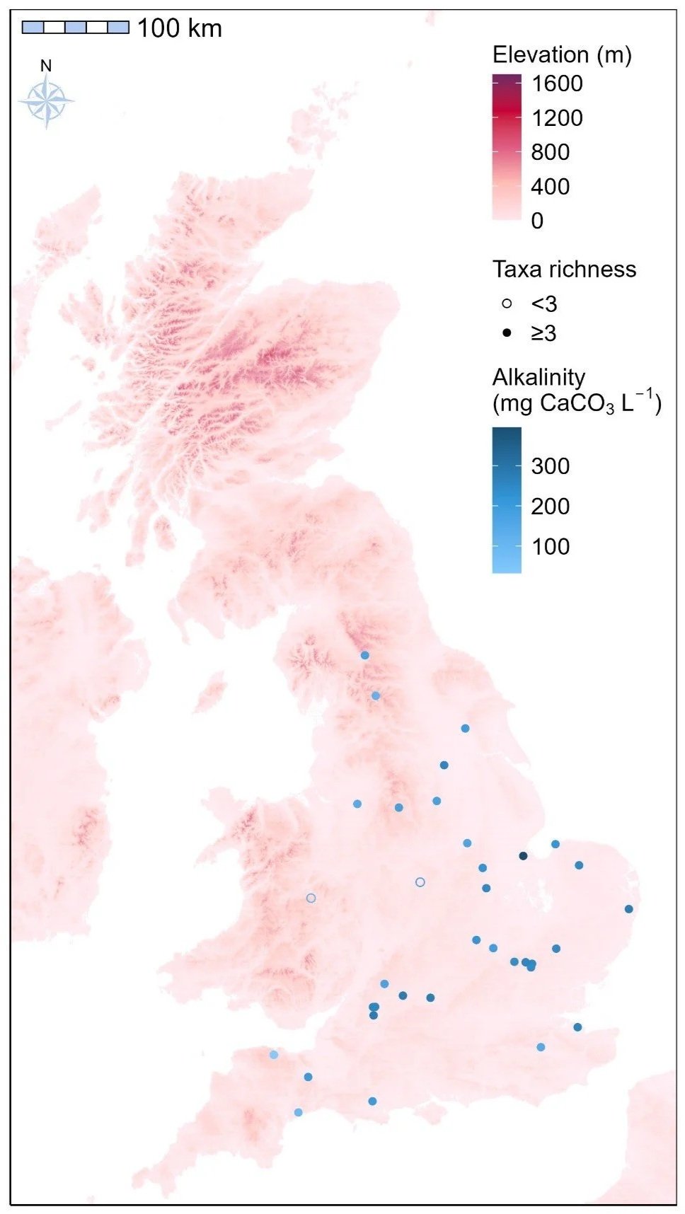 Figure 2. Survey site locations.