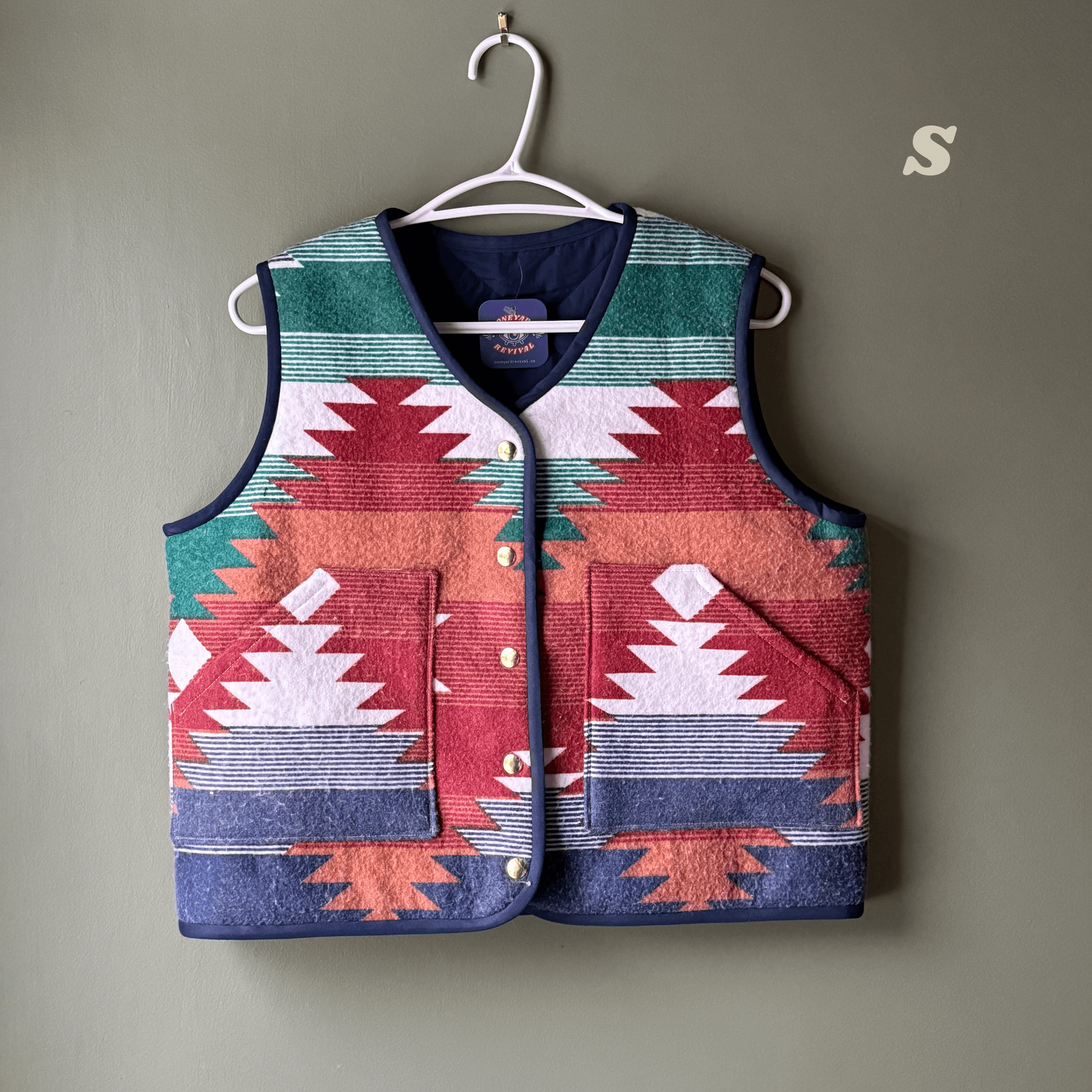Aztec Blanket Vest