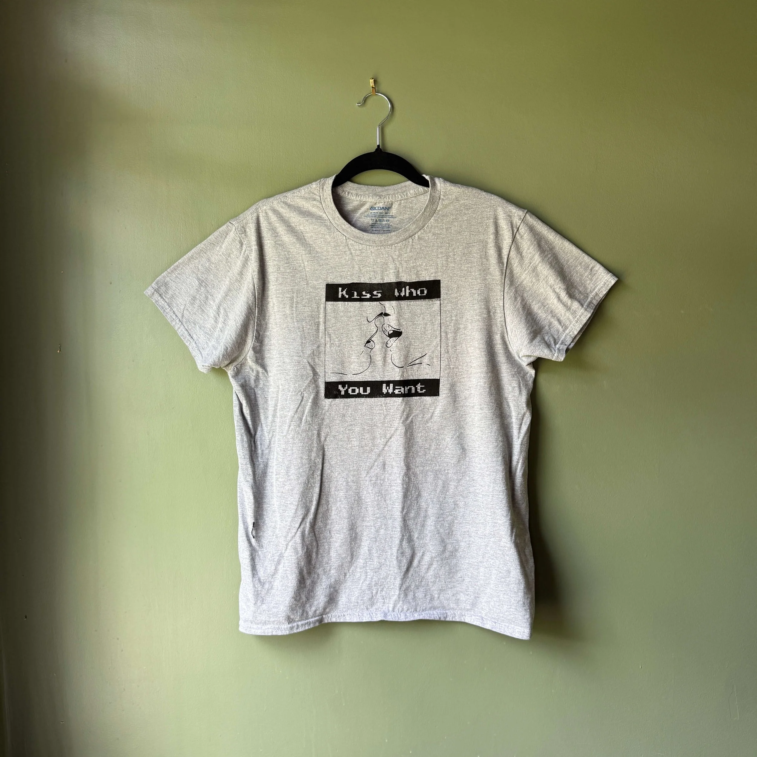 Kiss Who You Want tee