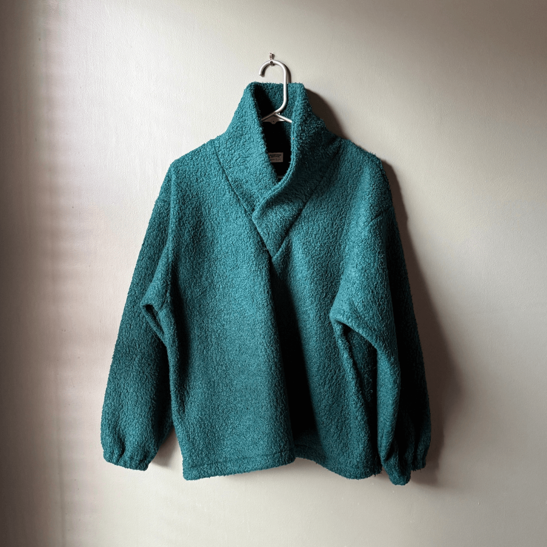 Green Sherpa Sweater