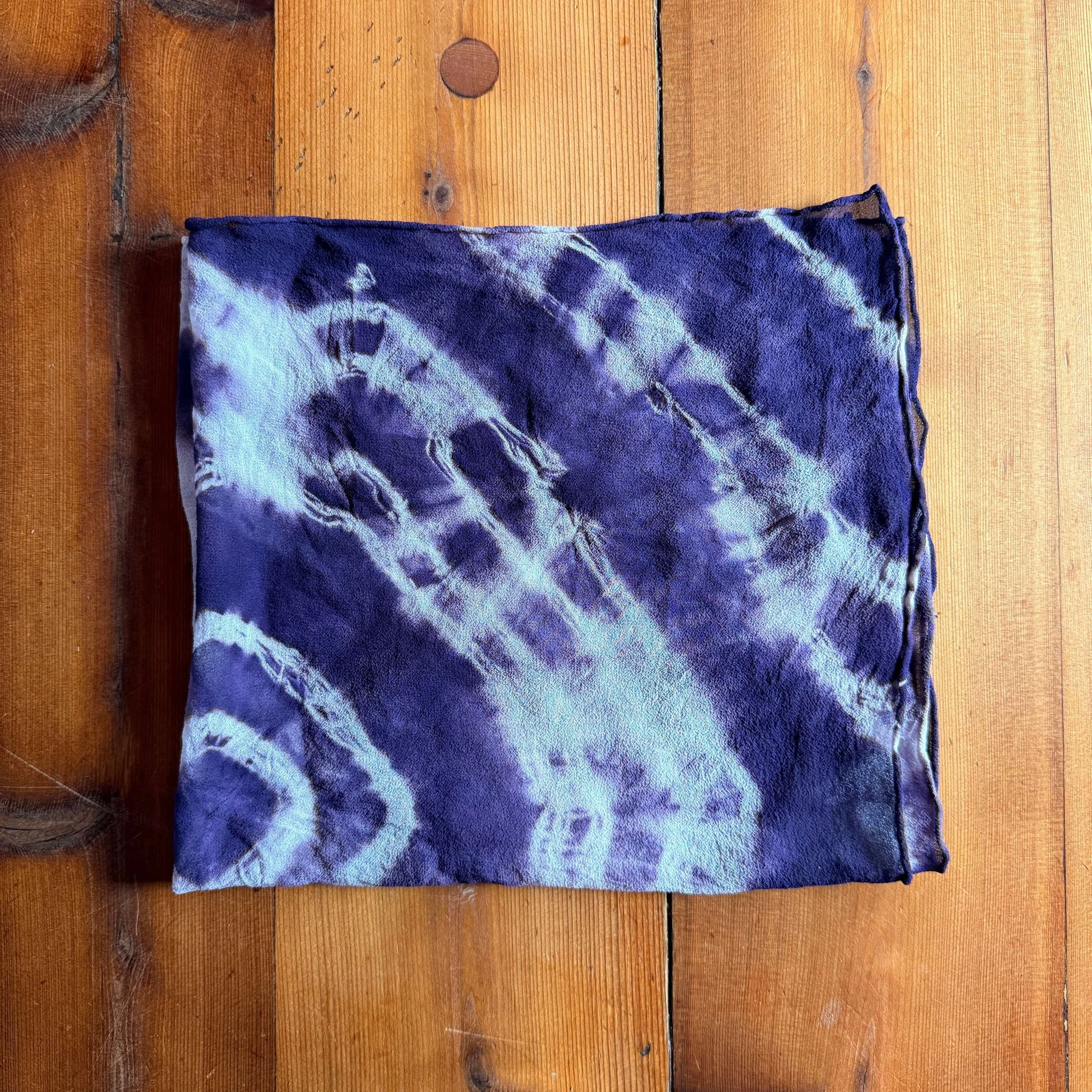 Logwood Silk Bandana