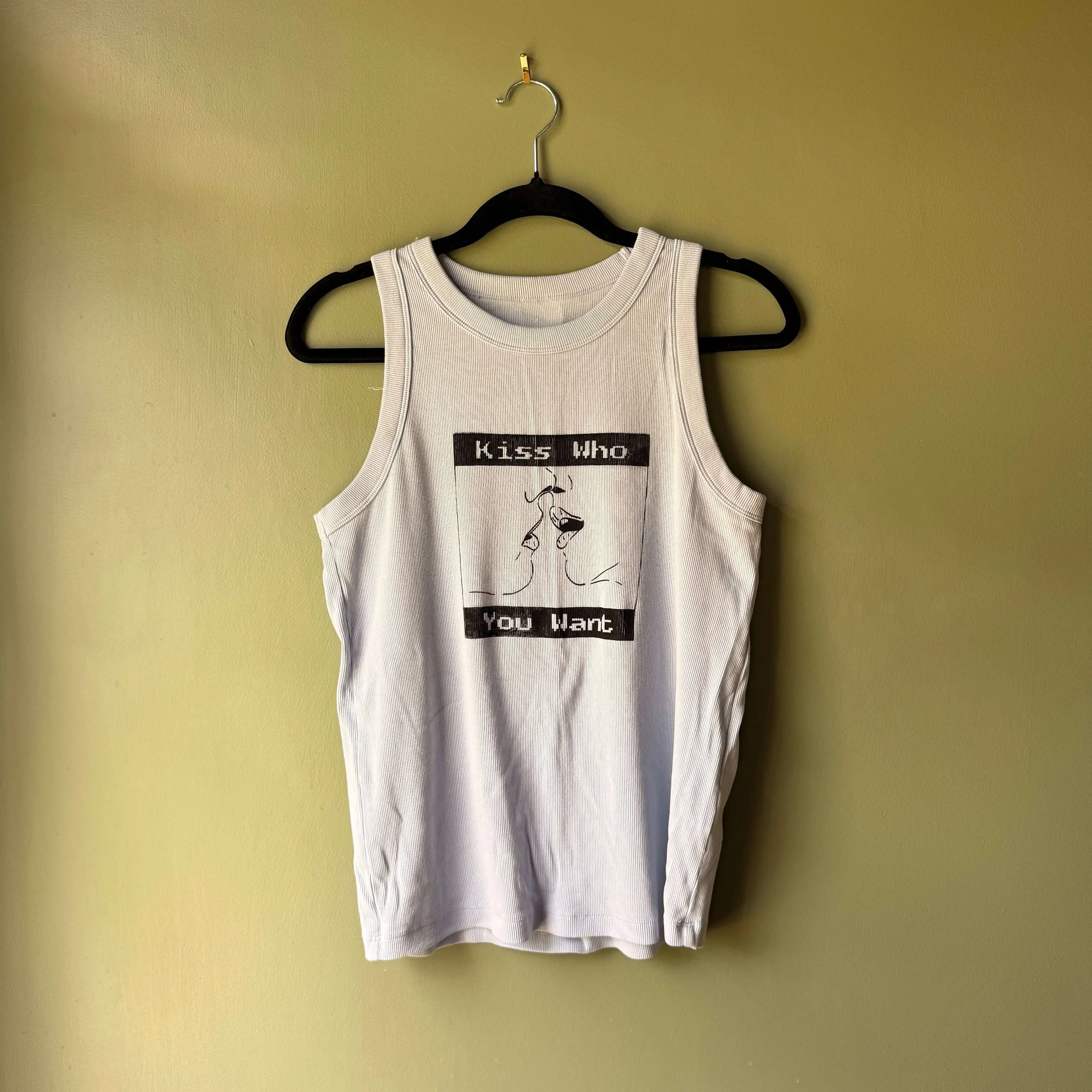 Kiss Who You Want vest top